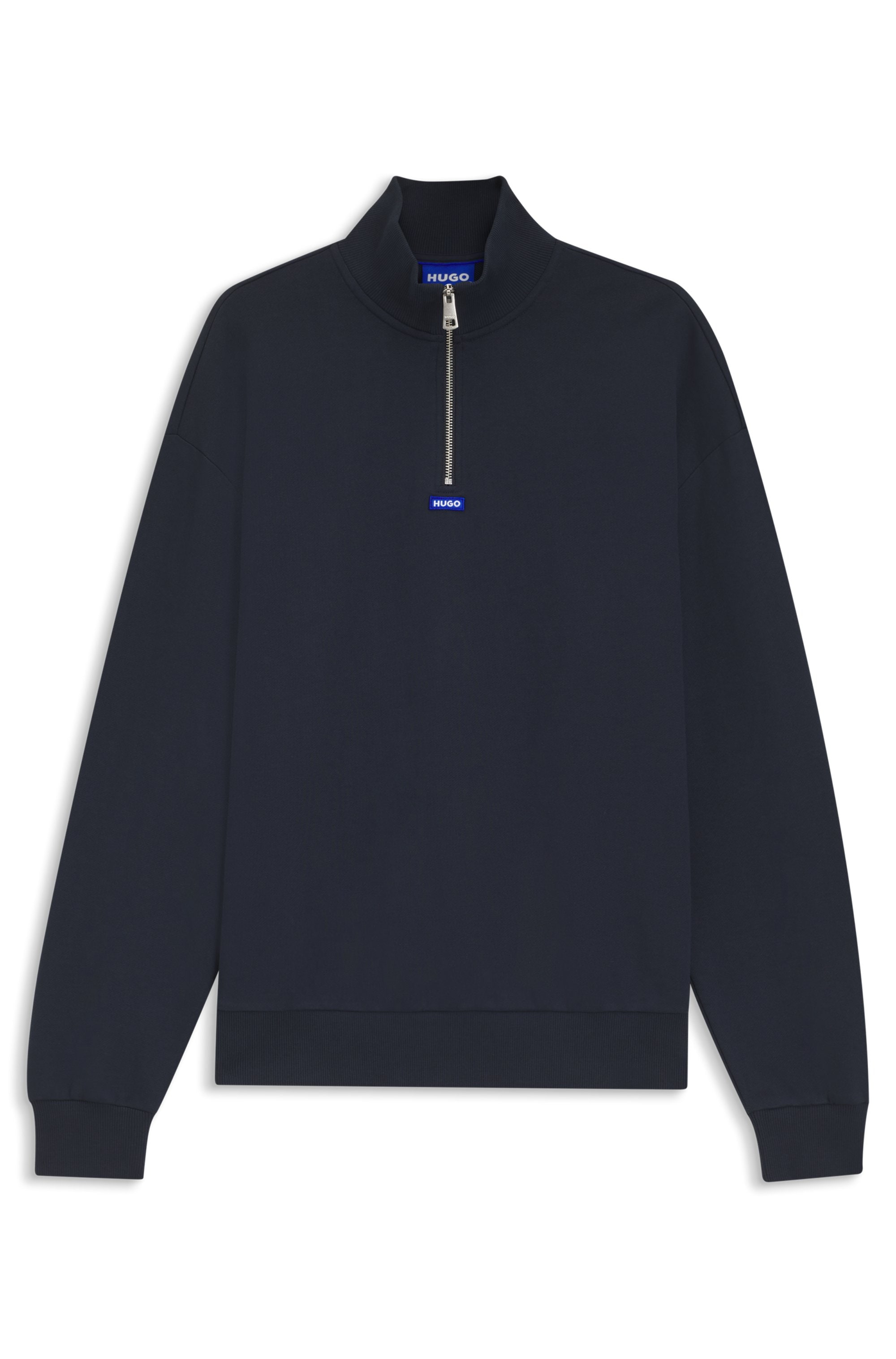 HUGO Blue Sweatshirt »Neeler«, mit Troyerkragen
