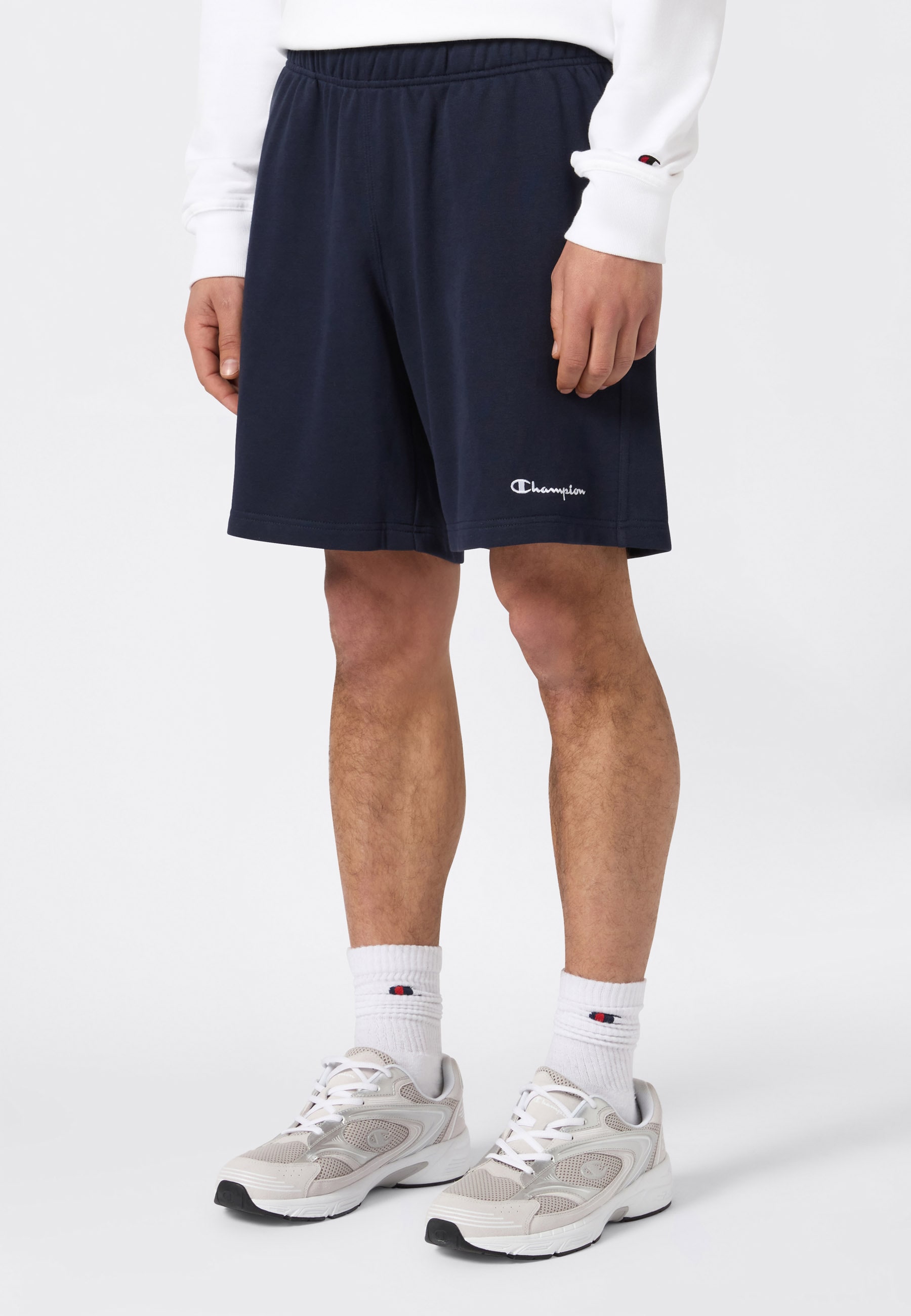 Champion Sweatshorts "ICONS Terry 9-inch Bermuda" als Bermuda-Variante, mit 9-Inch-Länge, aus Baumwolle und Polyester