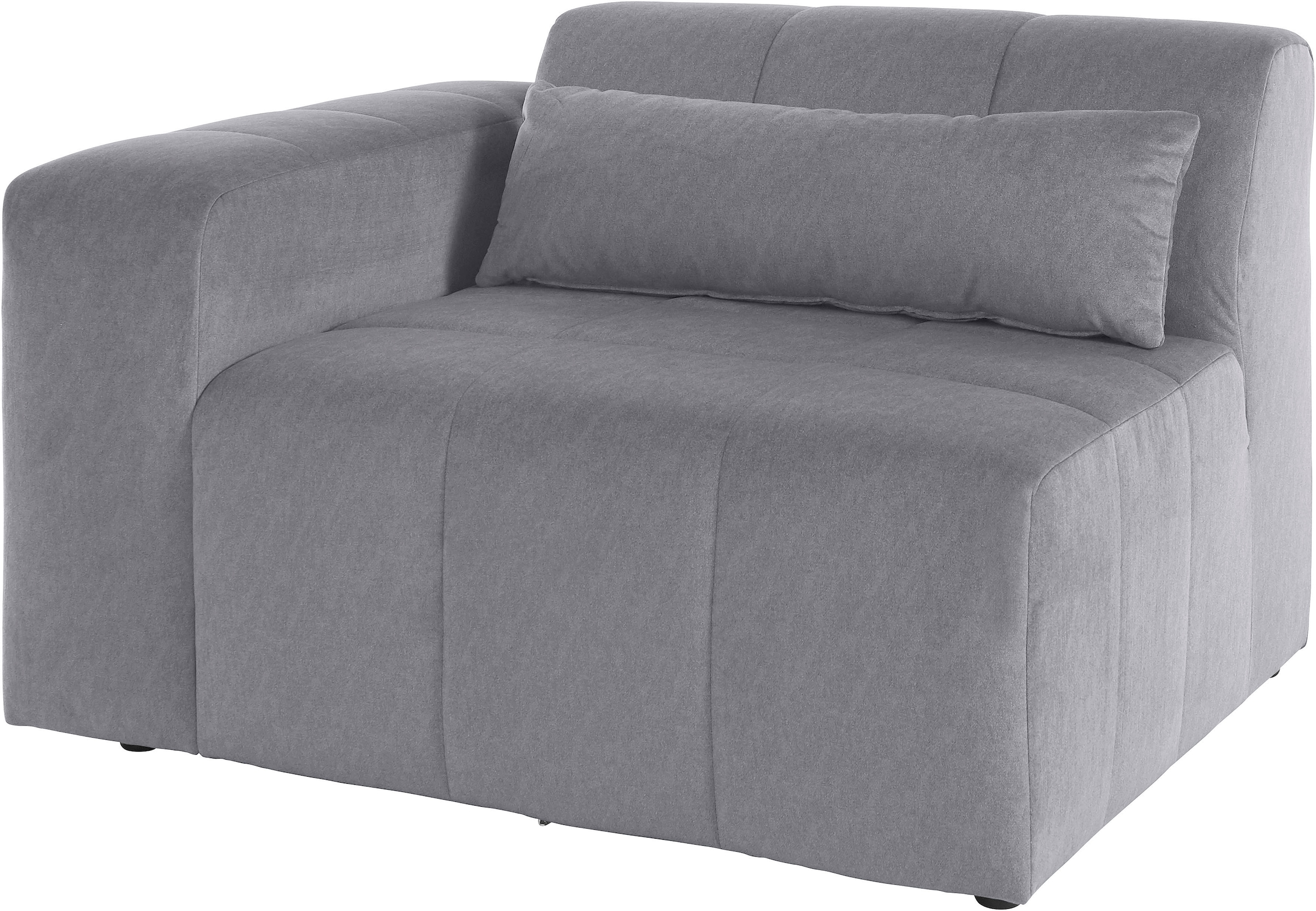 LeGer Home by Lena Gercke Sofaelement "Maileen", Modul Sessel mit Armlehne, verknüpfbar mit anderen Modulen der Serie