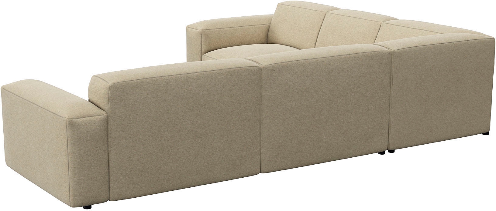 FLEXLUX Ecksofa »Lucera, super bequem durch hochwertigen Sitzaufbau mit Kaltschaum«, modern & anschmiegsam, L-Form, Designsofa