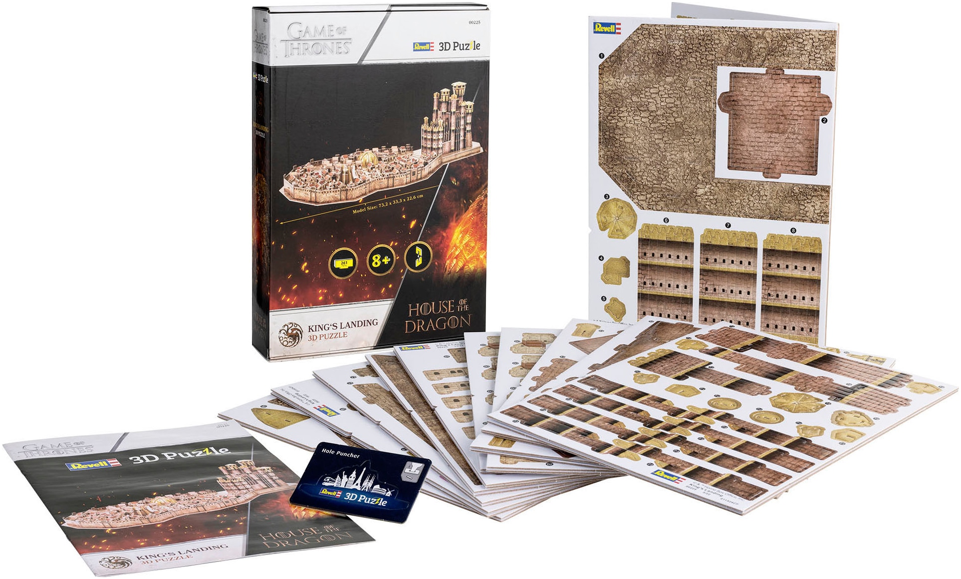 Revell® 3D-Puzzle »House of the Dragon Kings Landing«