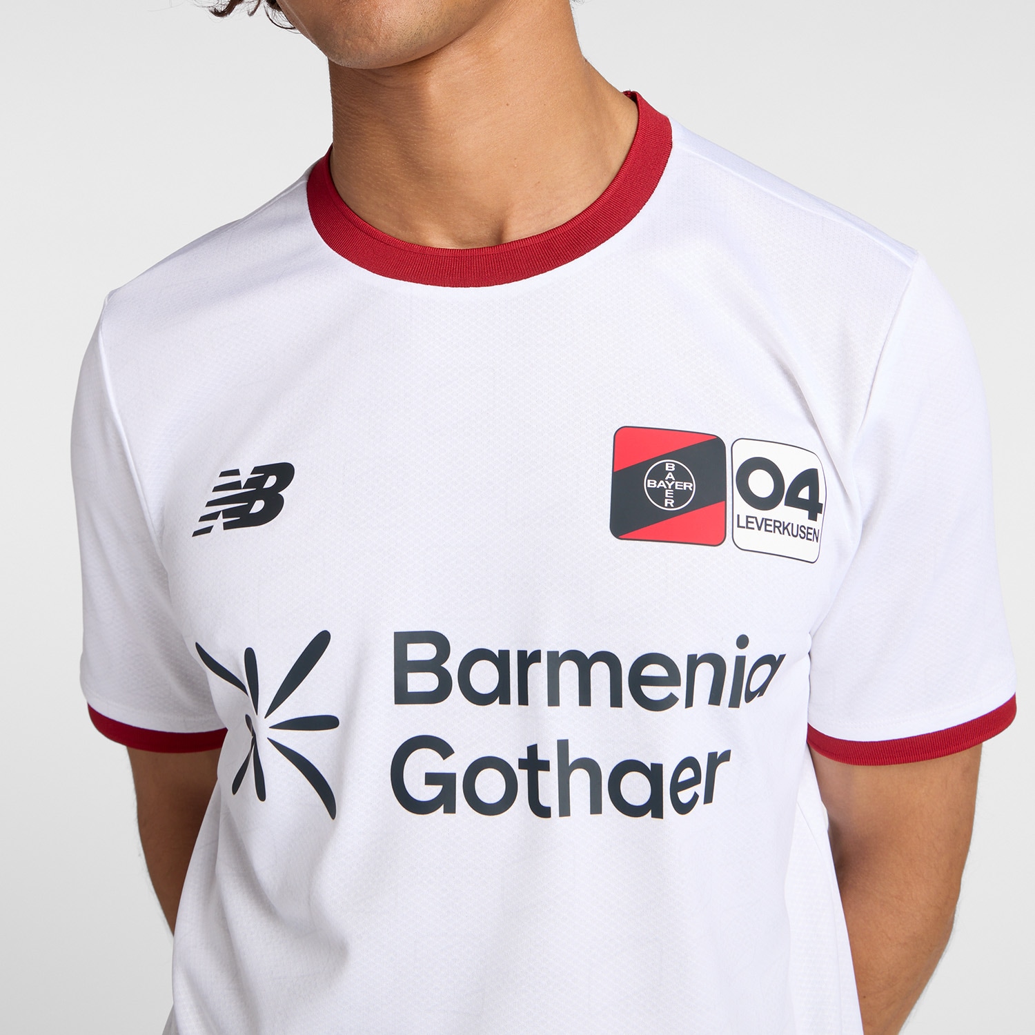 New Balance Fußballtrikot »BAYER 04 LEVERKUSEN SHORT SLEEVE JERSEY« Sondertrikot 50 JAHRE FANCLUB