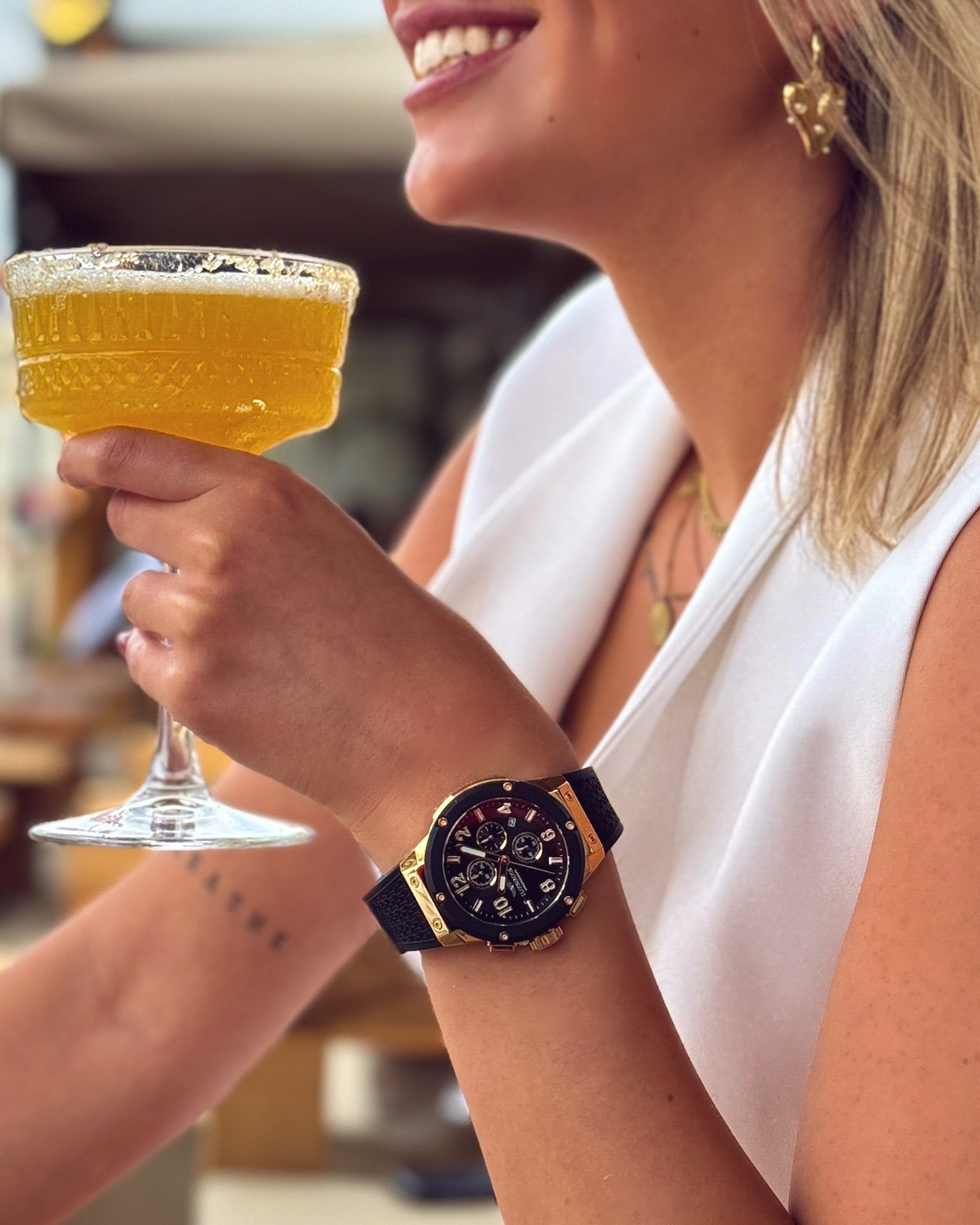 HAEMMER GERMANY Chronograph »WAVE MASTER«, Quarzuhr, Armbanduhr, Damenuhr, Herrenuhr, Made in Germany