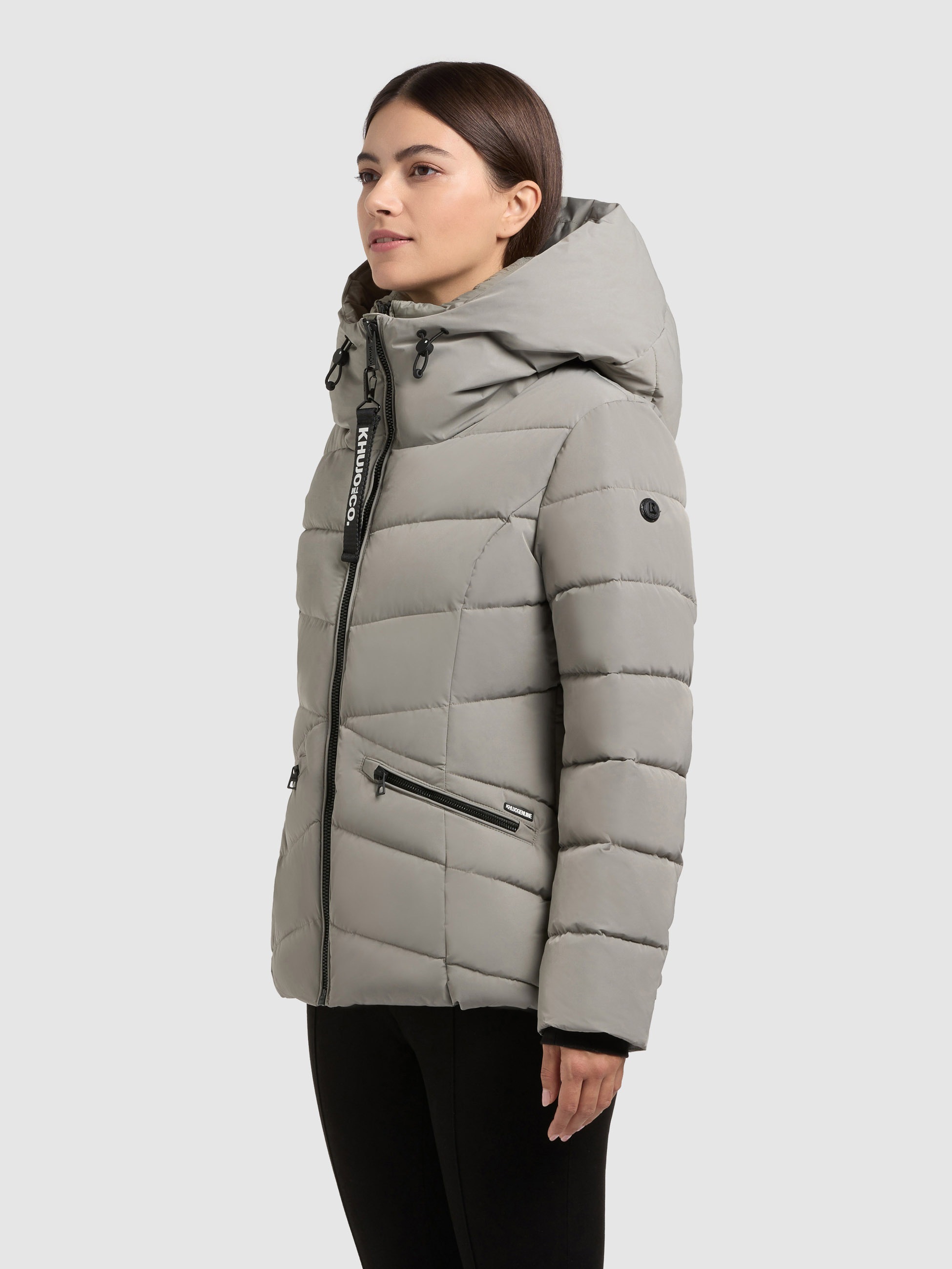 khujo Steppjacke »HERSCH« mit Kapuze