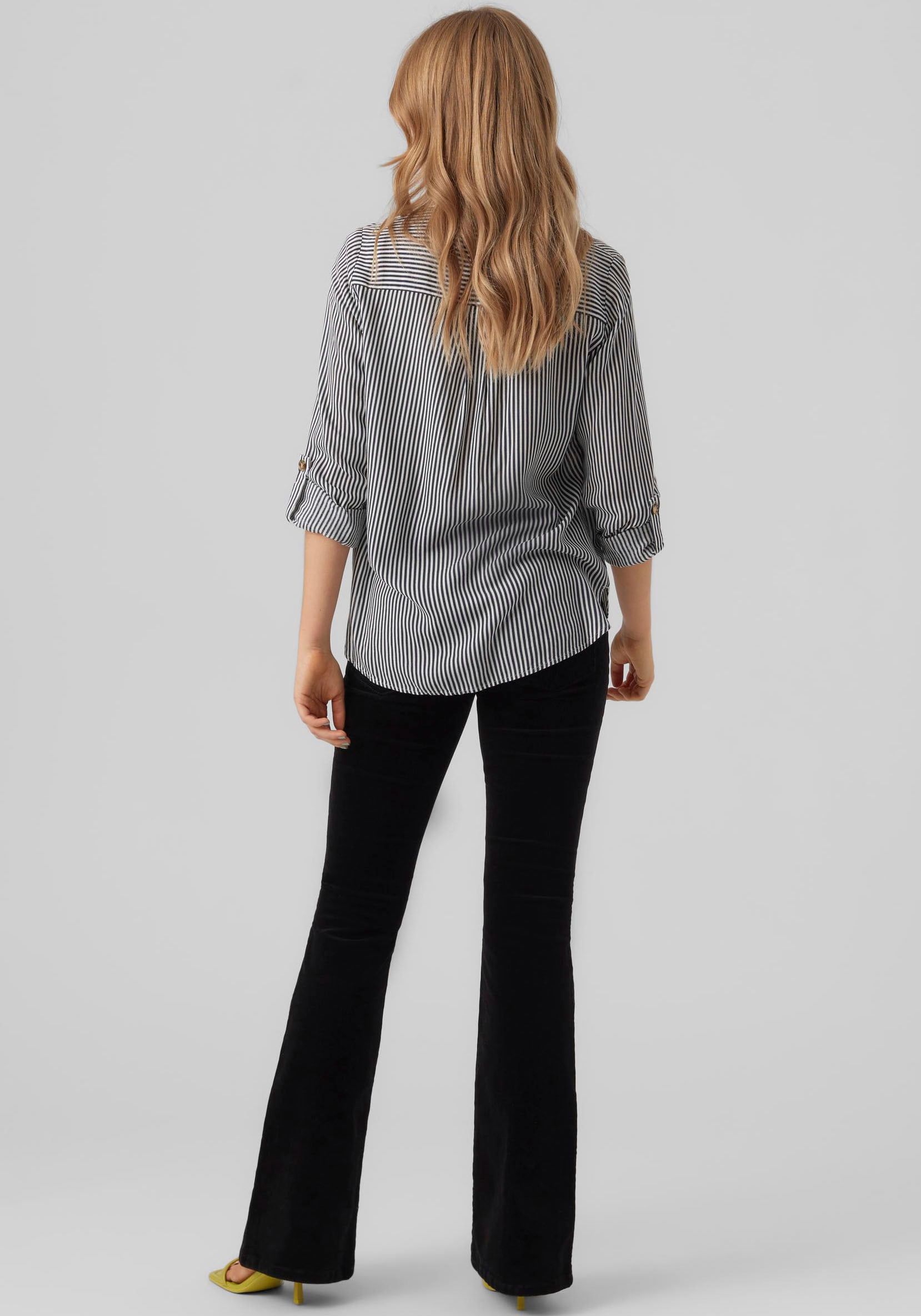 Vero Moda Hemdbluse »VMBUMPY L/S SHIRT NEW WVN GA NOOS«