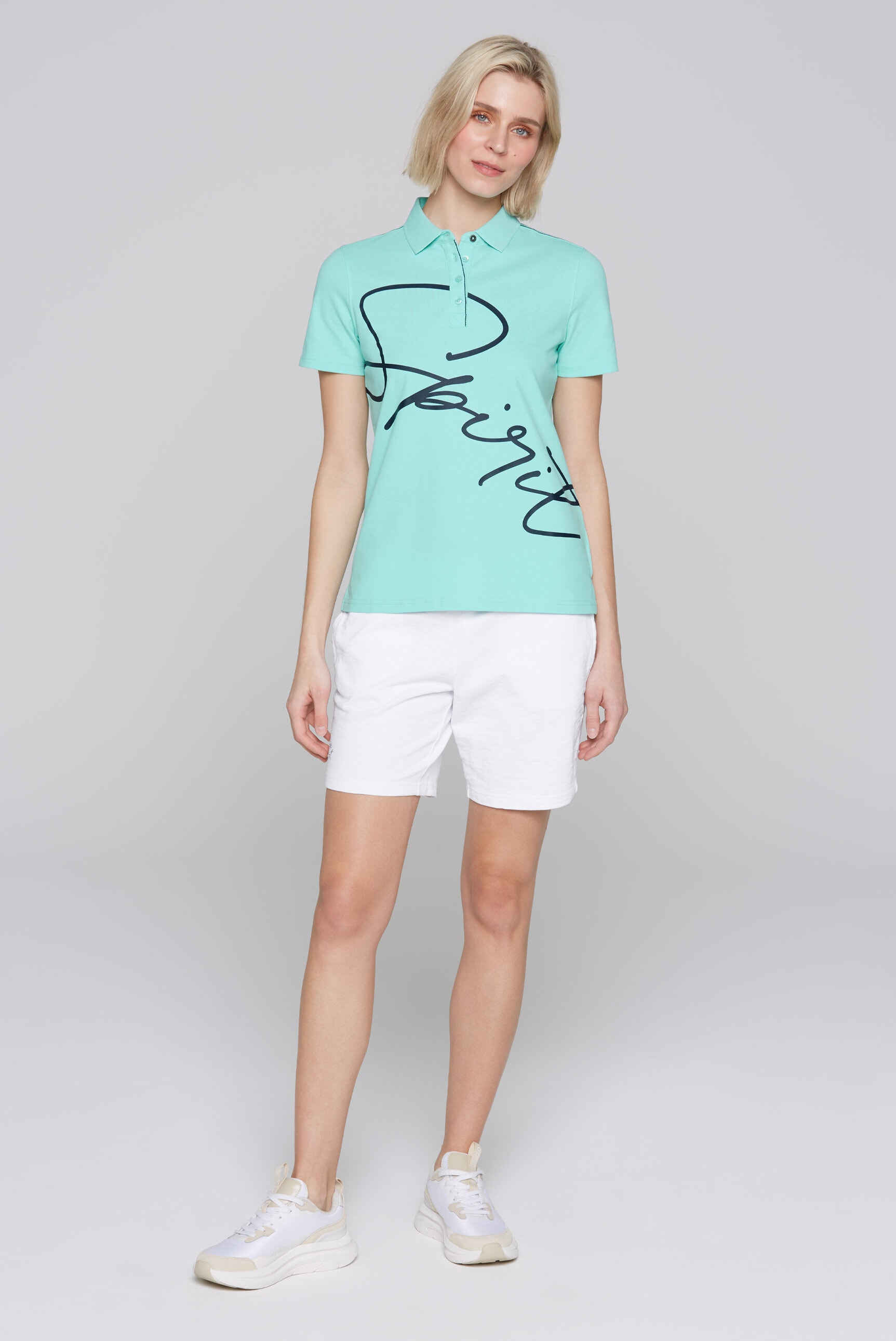 SOCCX Poloshirt, mit Baumwolle