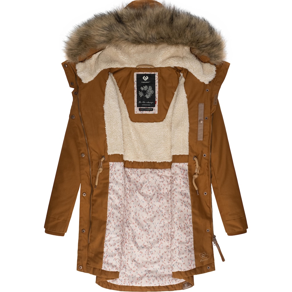 Ragwear Winterjacke »Tawny«, mit Kapuze