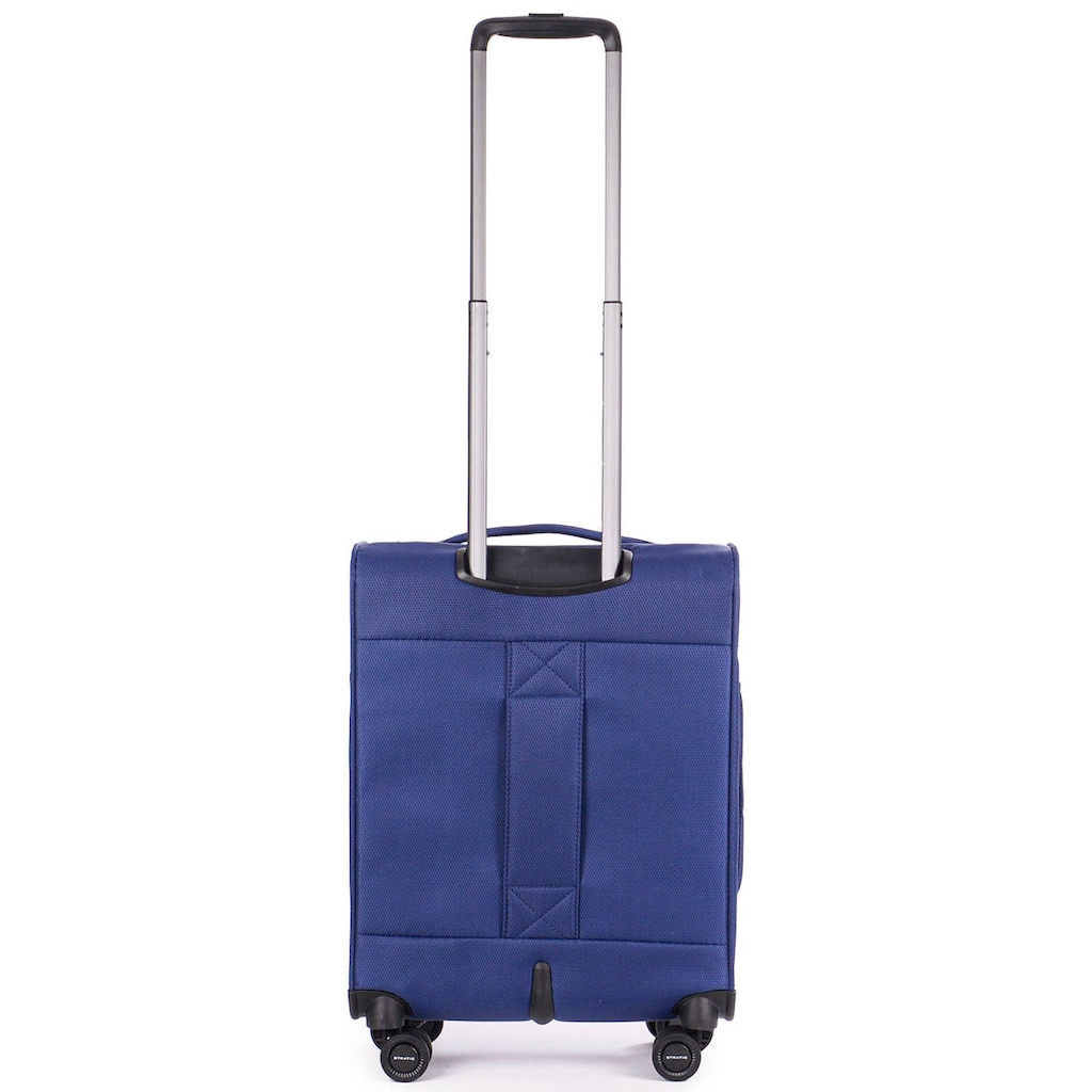 Stratic Weichgepäck-Trolley »Stratic Light + S, dark blue«, 4 Rollen