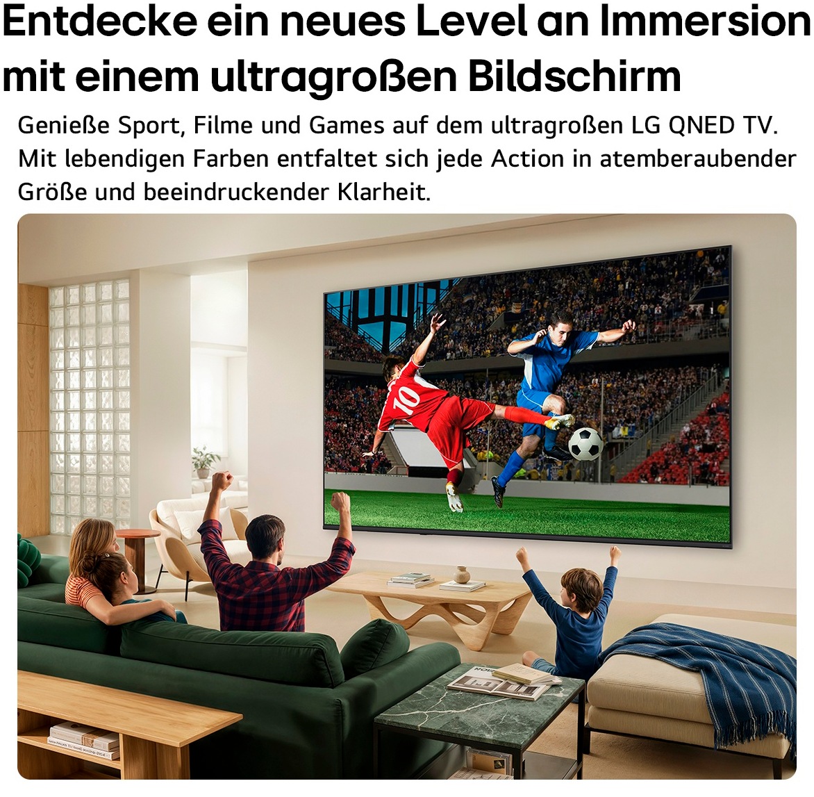 LG QNED-Fernseher »85QNED70B6A« 215 cm/85 ″ Smart-TV