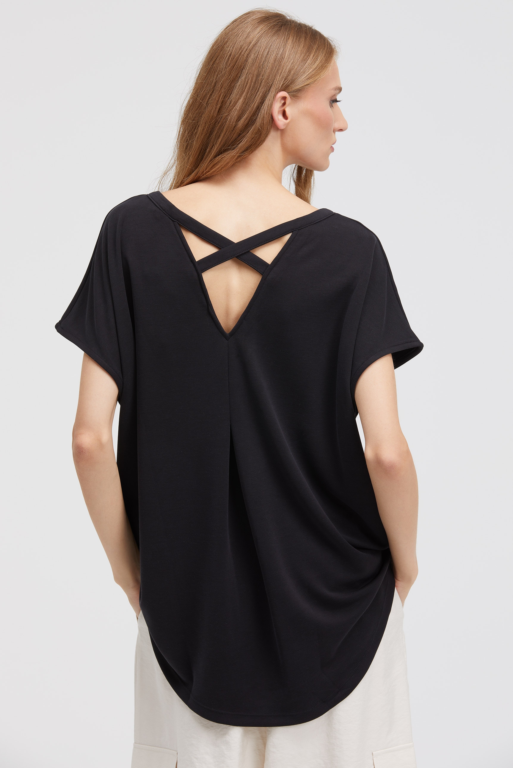 Smith & Soul Kurzarmshirt, mit überschnittenen Schultern