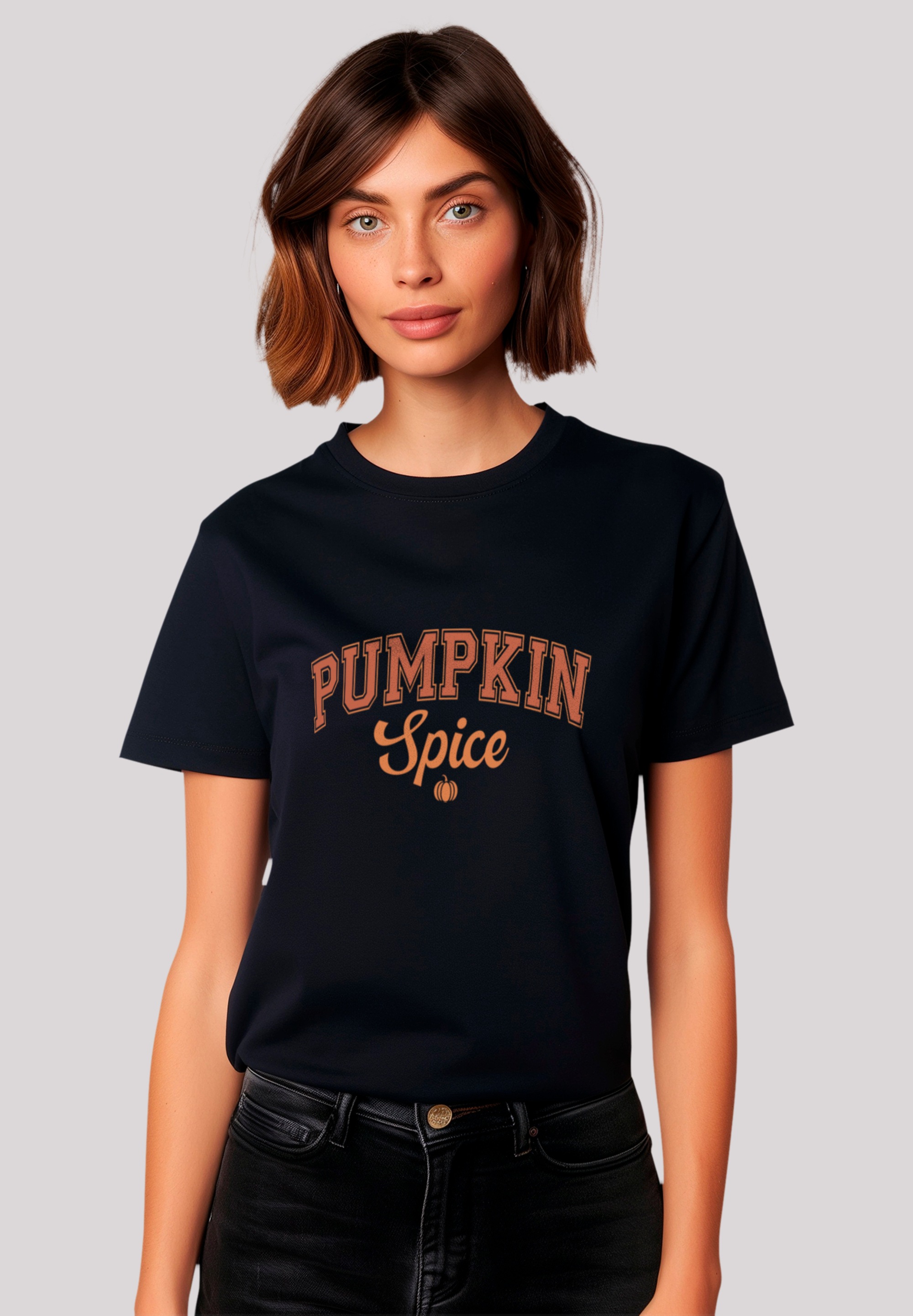 F4NT4STIC T-Shirt "Pumpkin spice college", Premium Qualität günstig online kaufen