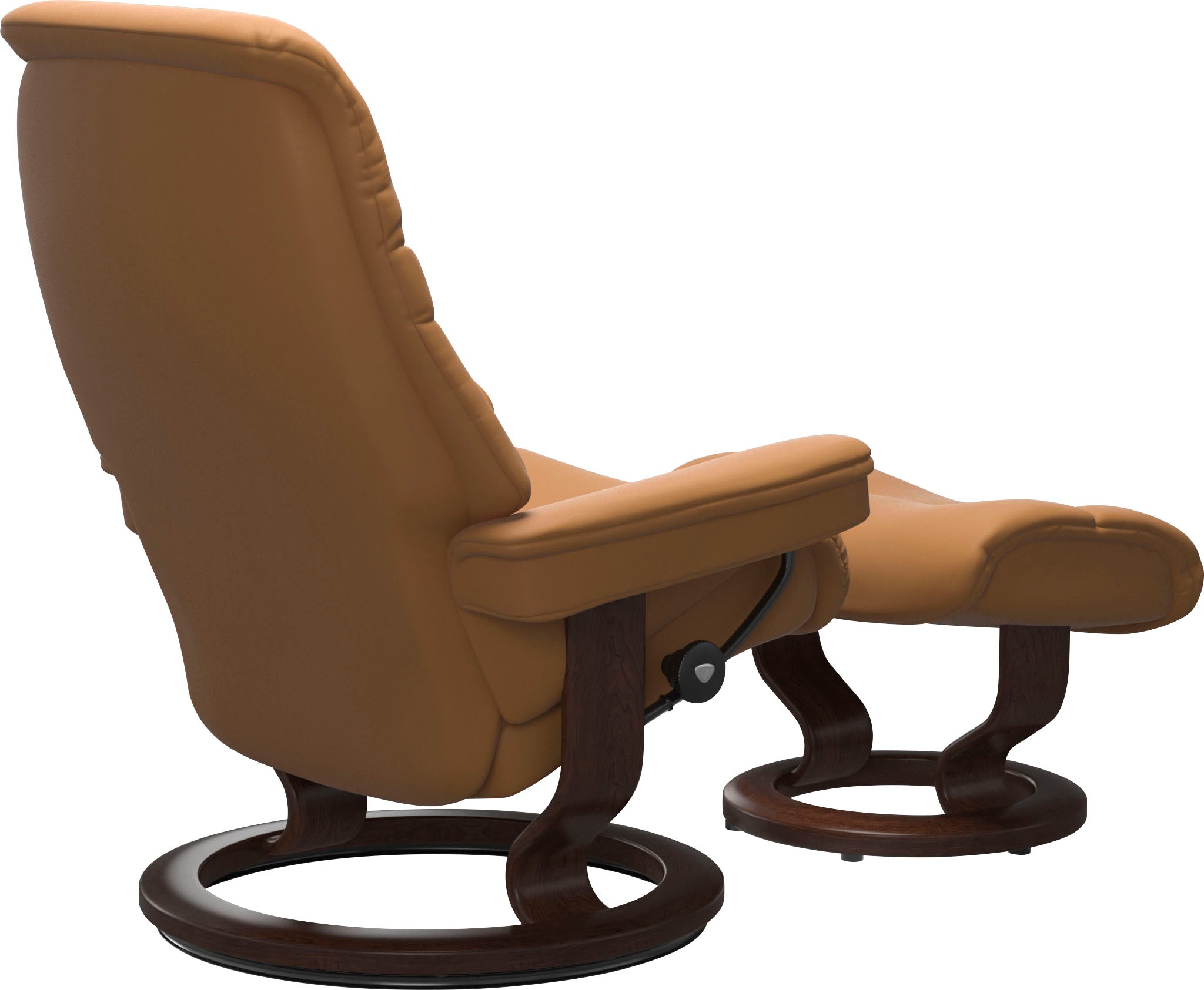 Thumbnail - Stressless Relaxsessel "Sunrise" mit Classic Base, Größe L, Gestell Braun, in 2 Lederqualitäten lieferbar