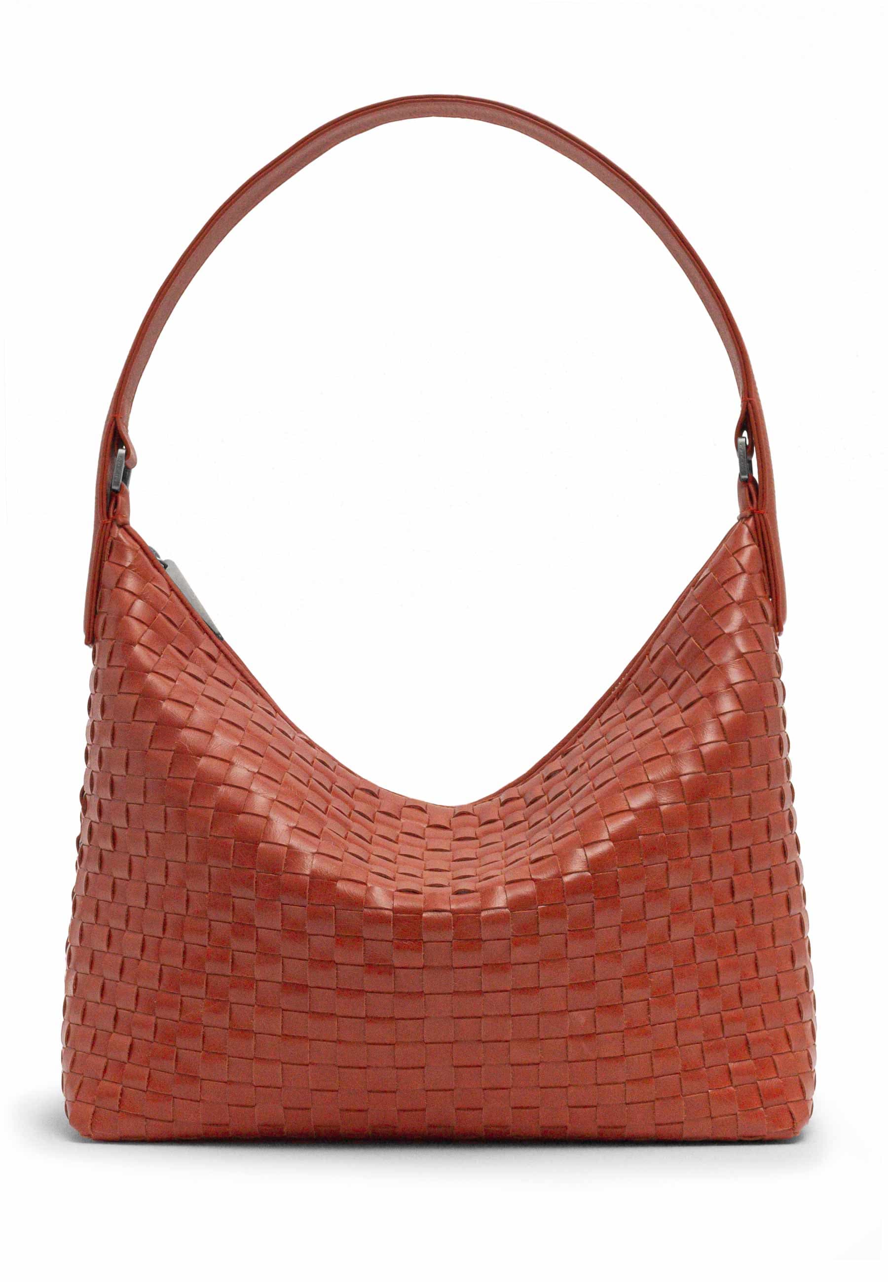 GRETCHEN Schultertasche »Chess Hobo Two«, aus geflochtenem Leder