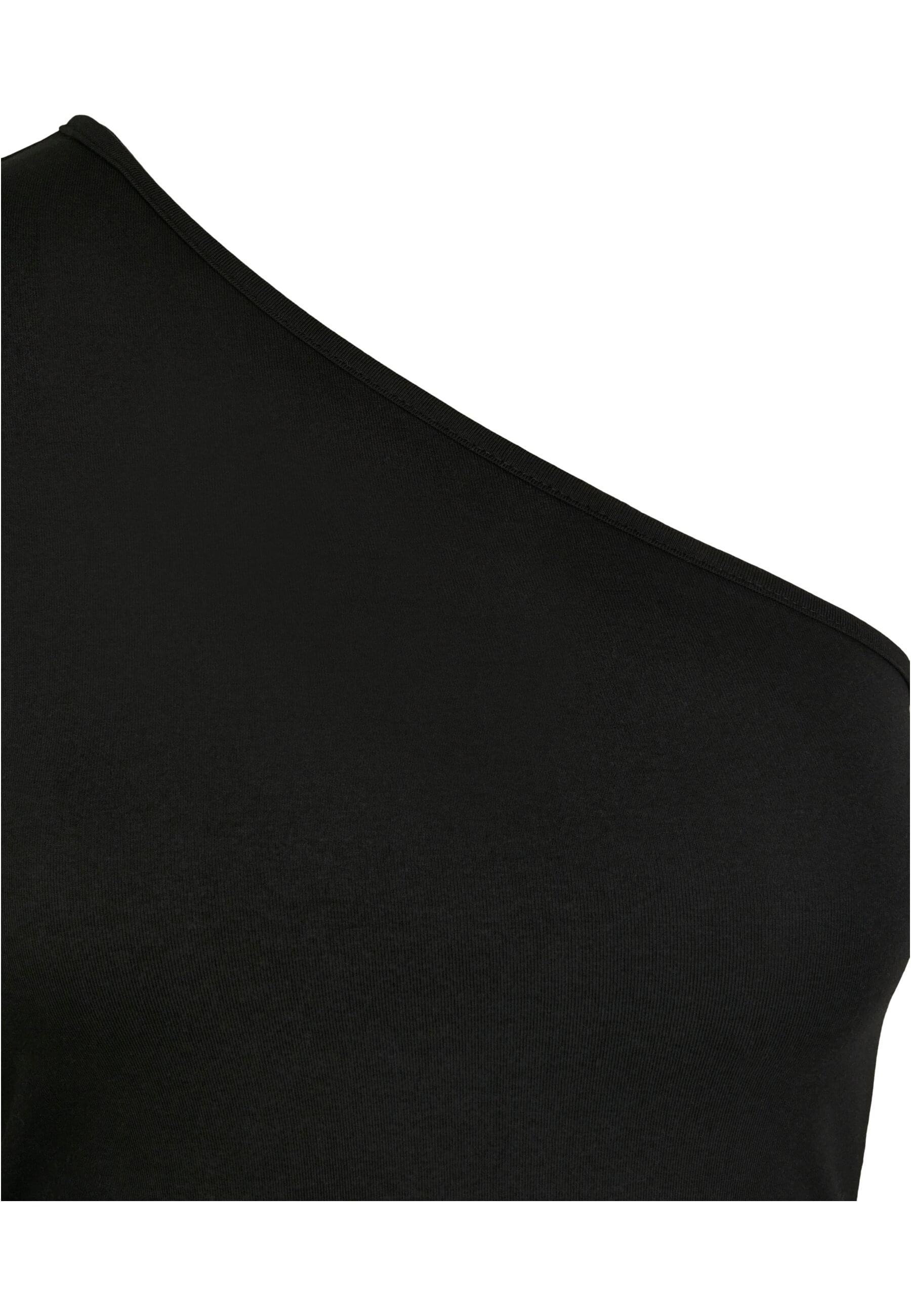 Thumbnail - URBAN CLASSICS Langarmshirt "Urban Classics Damen Ladies Asymmetric Longsleeve", (1 tlg.)