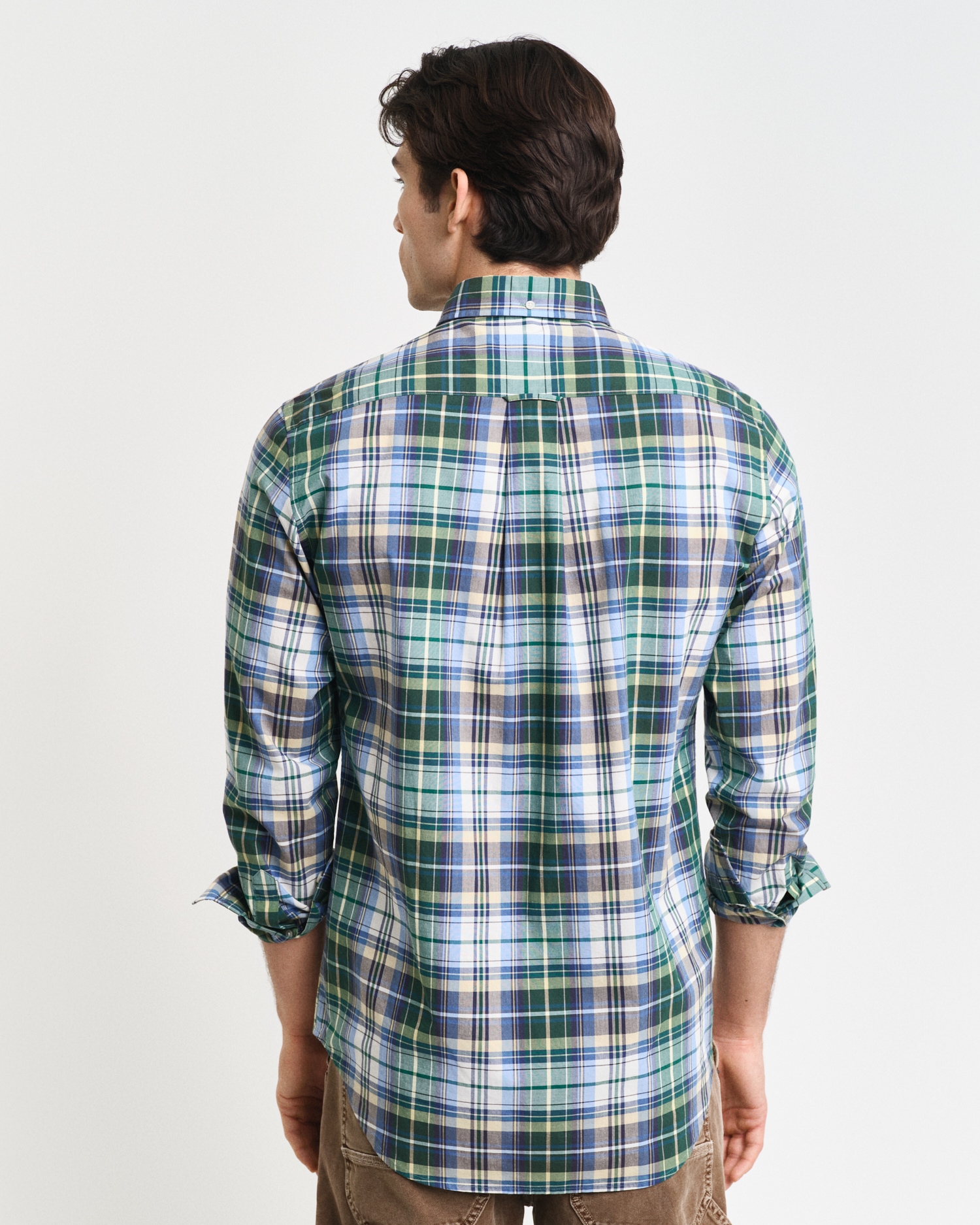 Gant Karohemd »REG POPLIN TARTAN CHECK SHIRT«, Regular Fit Popeline Hemd mit Tartan-Karomuster