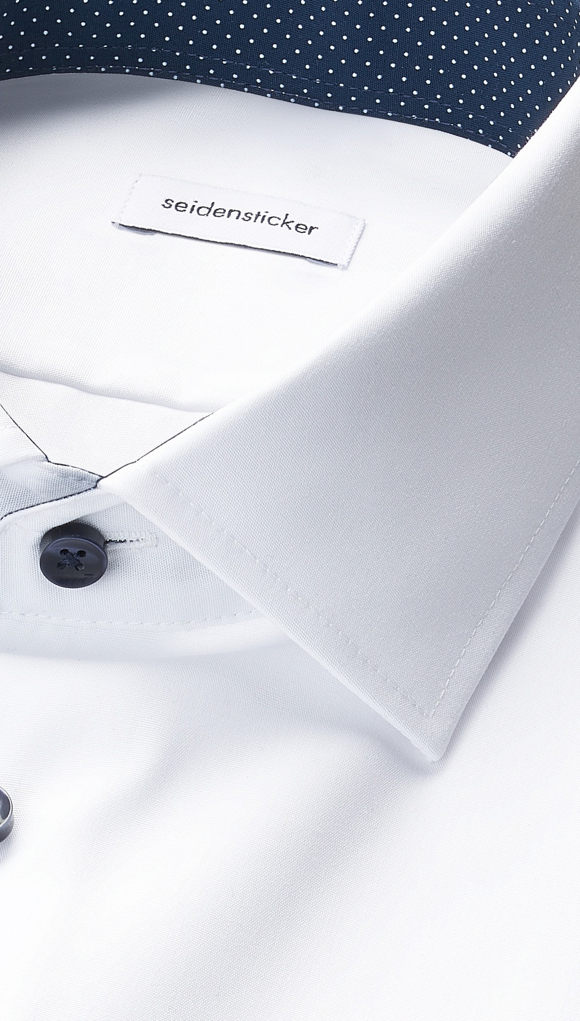 seidensticker Businesshemd »Schwarze Rose« Shaped 1/1 Kentkragen Uni