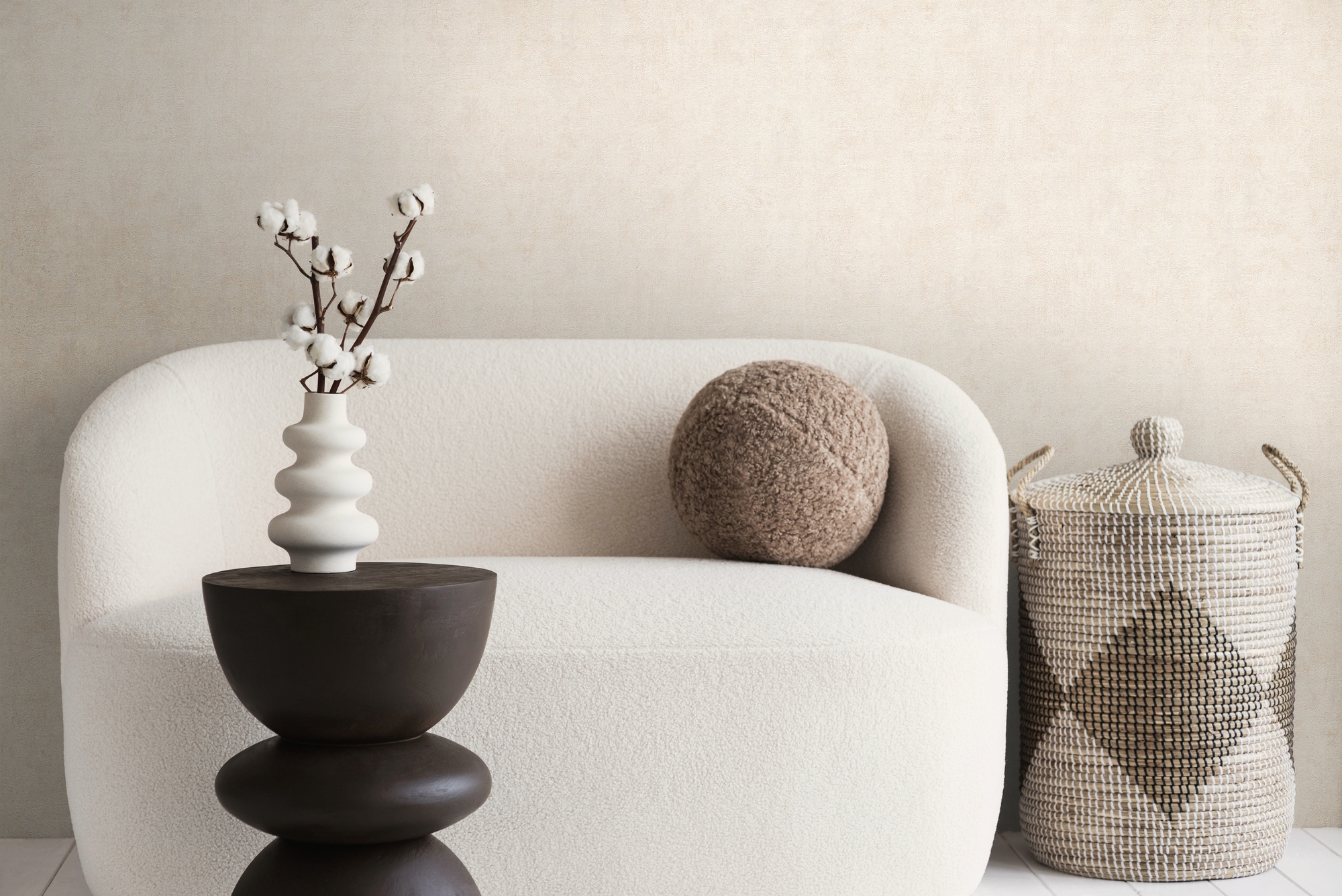 A.S. Création Vliestapete »Unitapete Putz-Optik Farbvarianten strukturiert« uni strukturiert