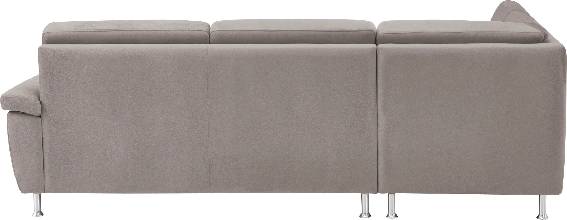 CALIZZA INTERIORS Ecksofa »Onyx L-Form«, Ottomane links oder rechts, wahlweise mit Bettfunktion, Breite 257 cm