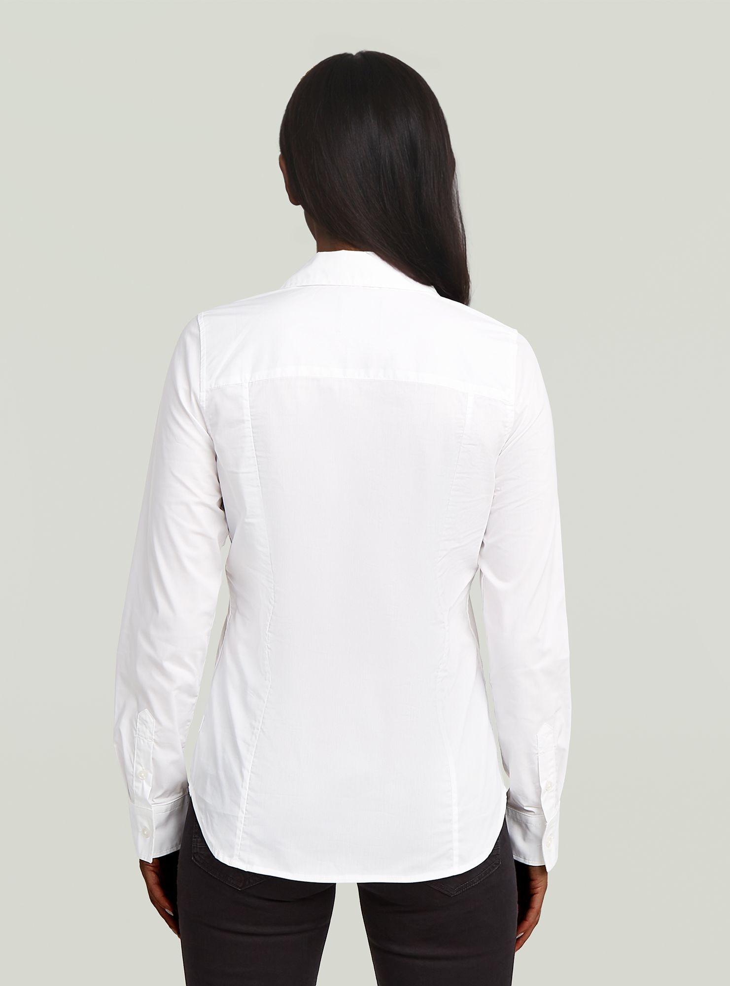G-STAR Langarmshirt »Slim Poplin Long Sleeve Shirt«