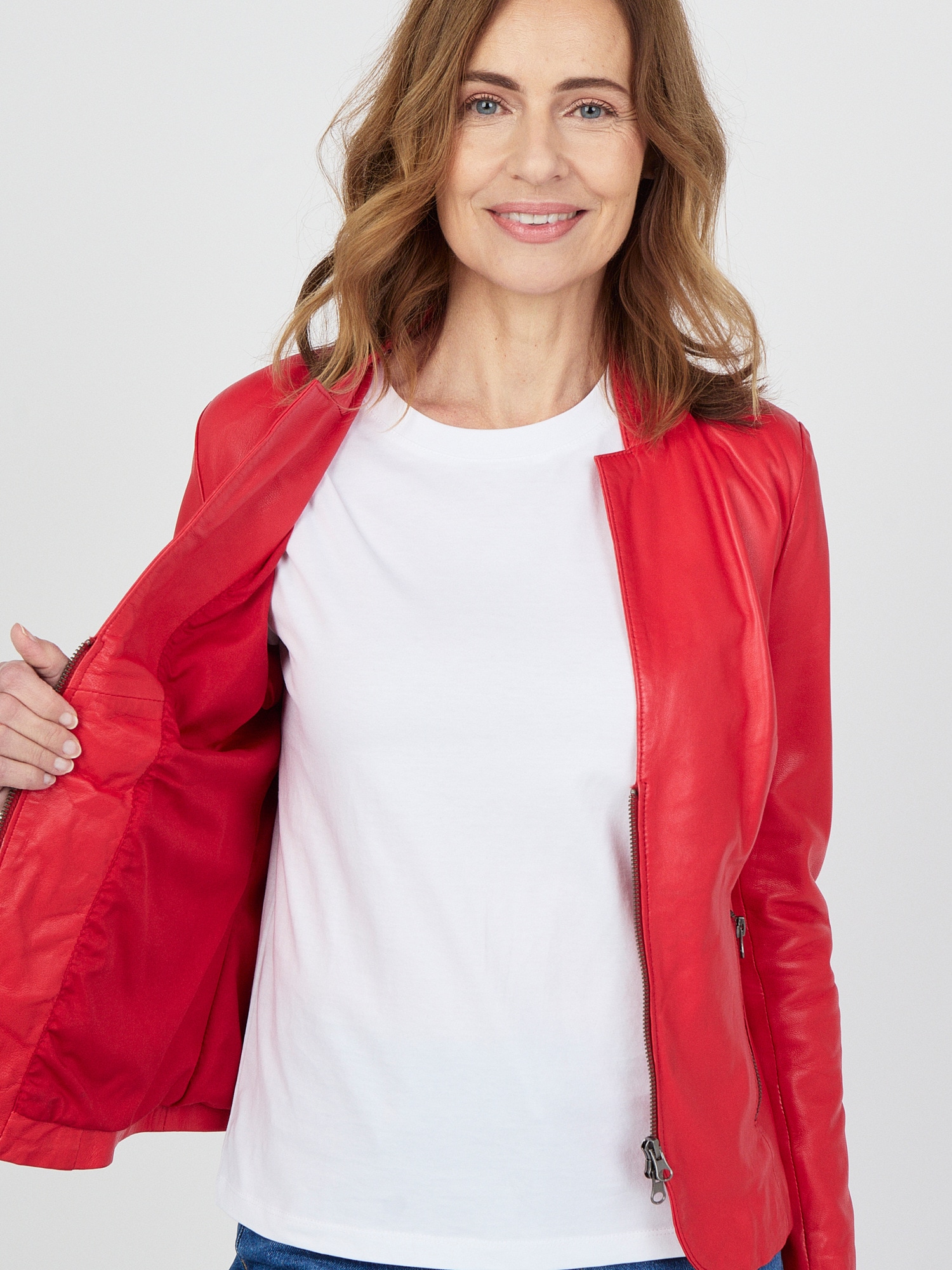 JCC Lederjacke »Lida«