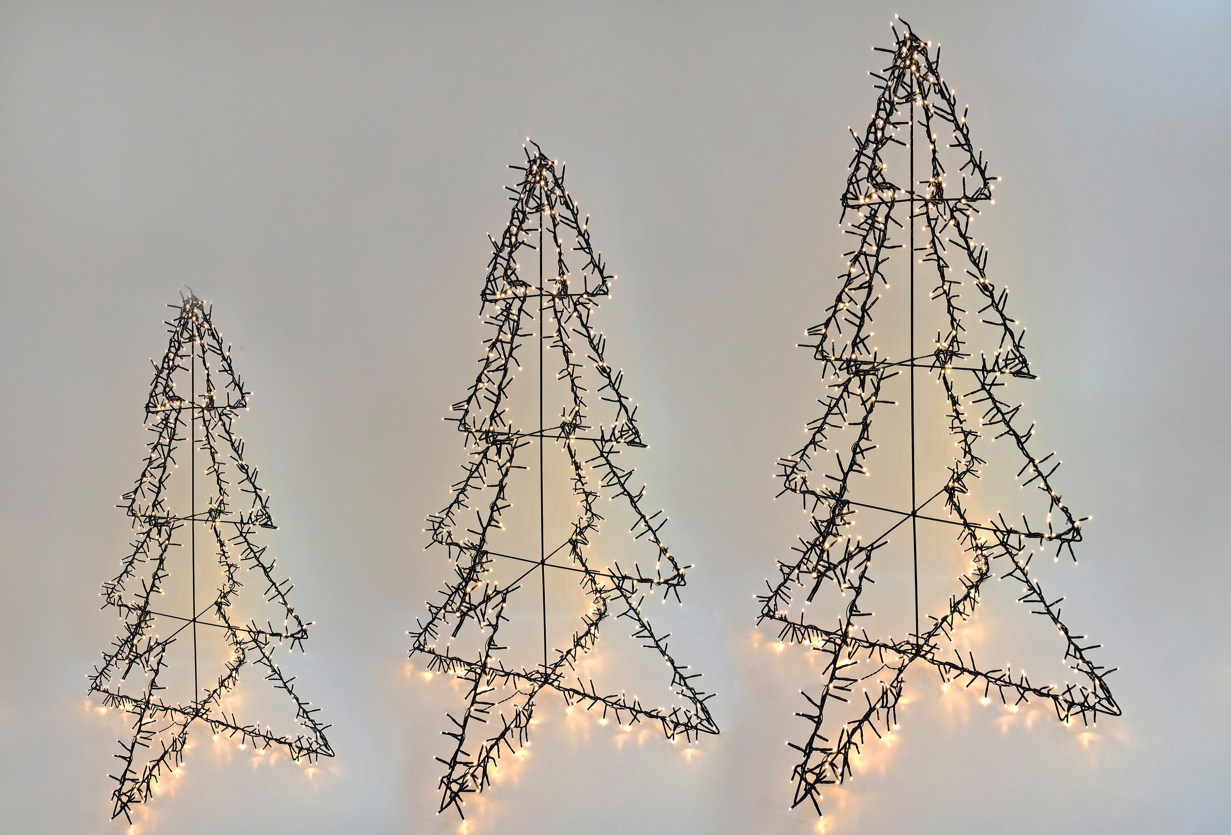 Dekolicht in aussen«, 3D- | Star-Max flammig-flammig, BAUR »Weihnachtsdeko Optik 500 LED