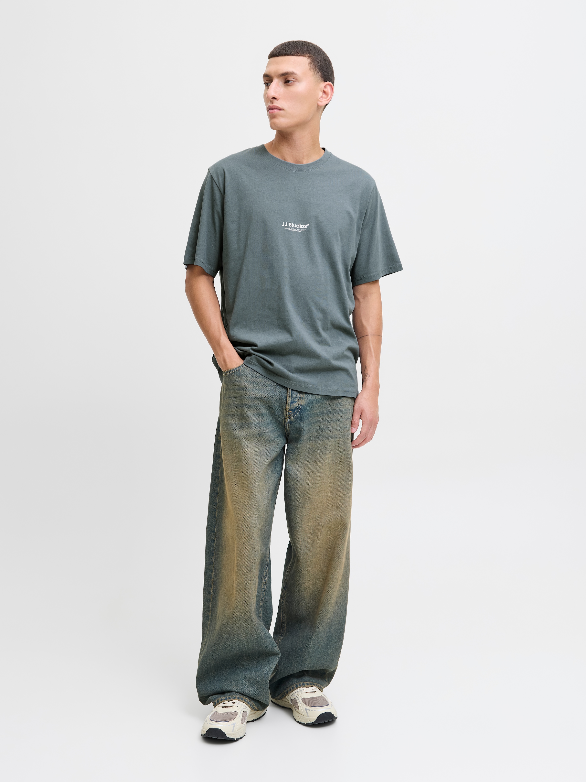 Jack & Jones Kurzarmshirt »JJESOHO TEE SS CREW NECK 2PK MP«, (Packung, 2 tlg.)