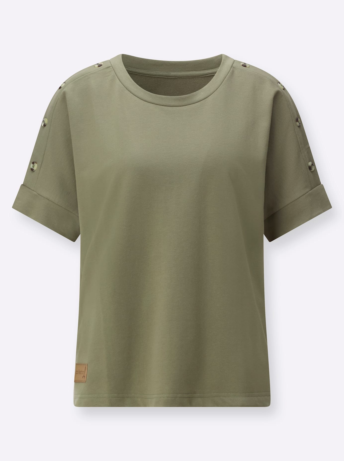 Casual Looks Women's Sweatshirt Khaki Size 50 2