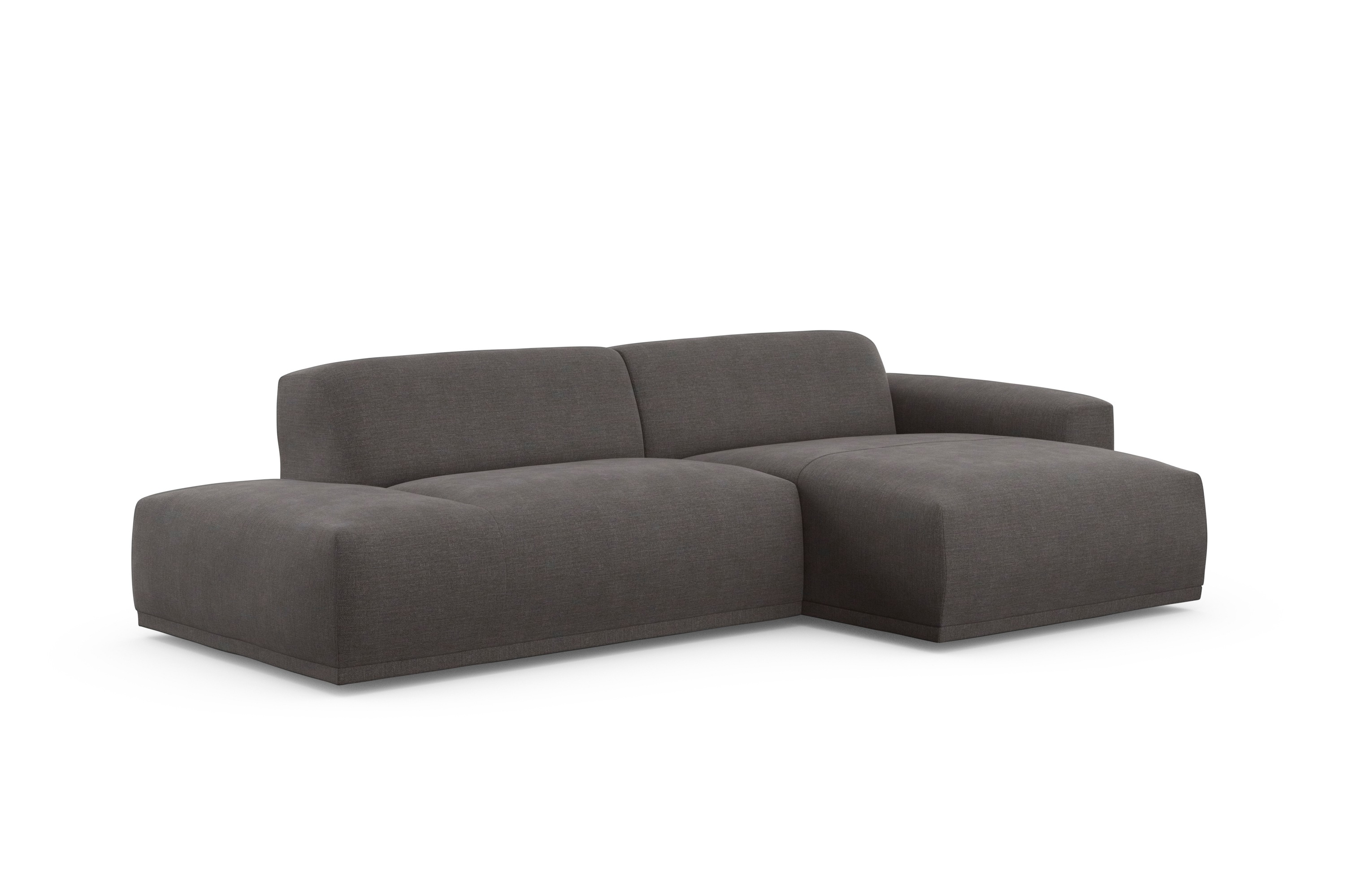 Thumbnail - TRENDMANUFAKTUR Ecksofa "Braga, mit hochwertigem Kaltschaum, L-Form, in Cord erhältlich" modernes Sofa, Couch mit hohem ...