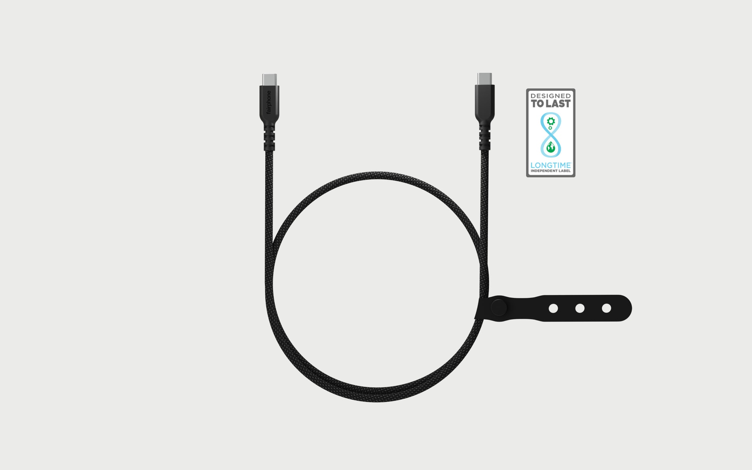 Fairphone USB-Kabel »USB-C Long Life 2,5m«, USB-C, 250 cm