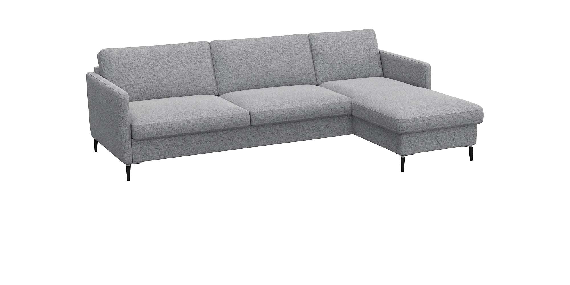 FLEXLUX Ecksofa "Fiore, super Sitzkomfort durch Kaltschaum im Sitz, L-Form" günstig online kaufen