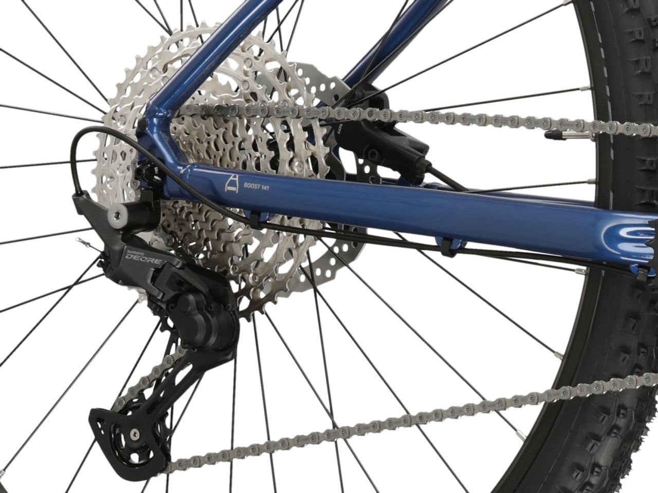 Kross Mountainbike »KROSS MTB Hardtail Level 5.0 29" blau 11 Gänge«, 11 Gang, Shimano, DEORE M5100 Schaltwerk, Kettenschaltung