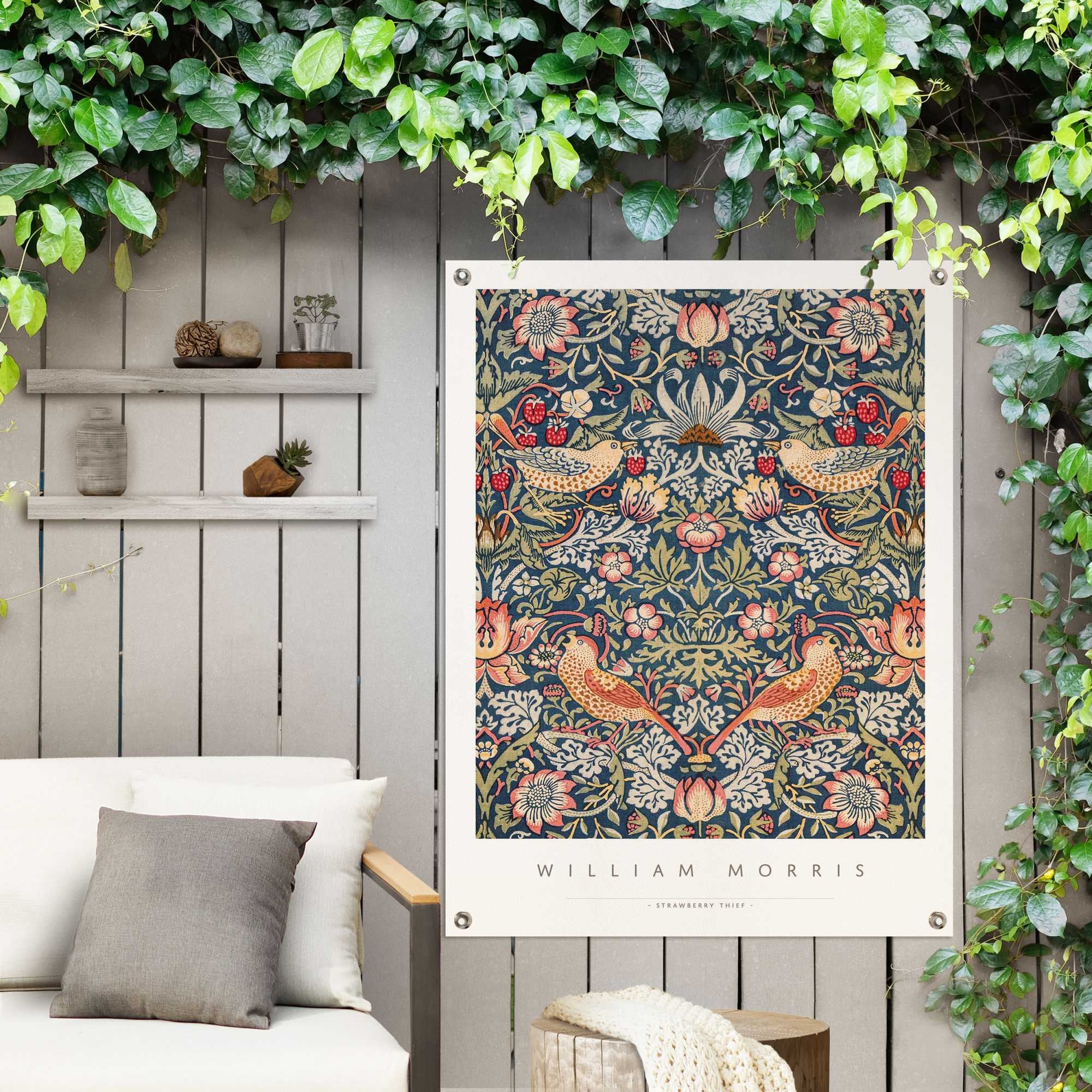 Reinders! Poster »William Morris - Erdbeerdieb«, Outdoor für Garten oder  Balkon kaufen | BAUR