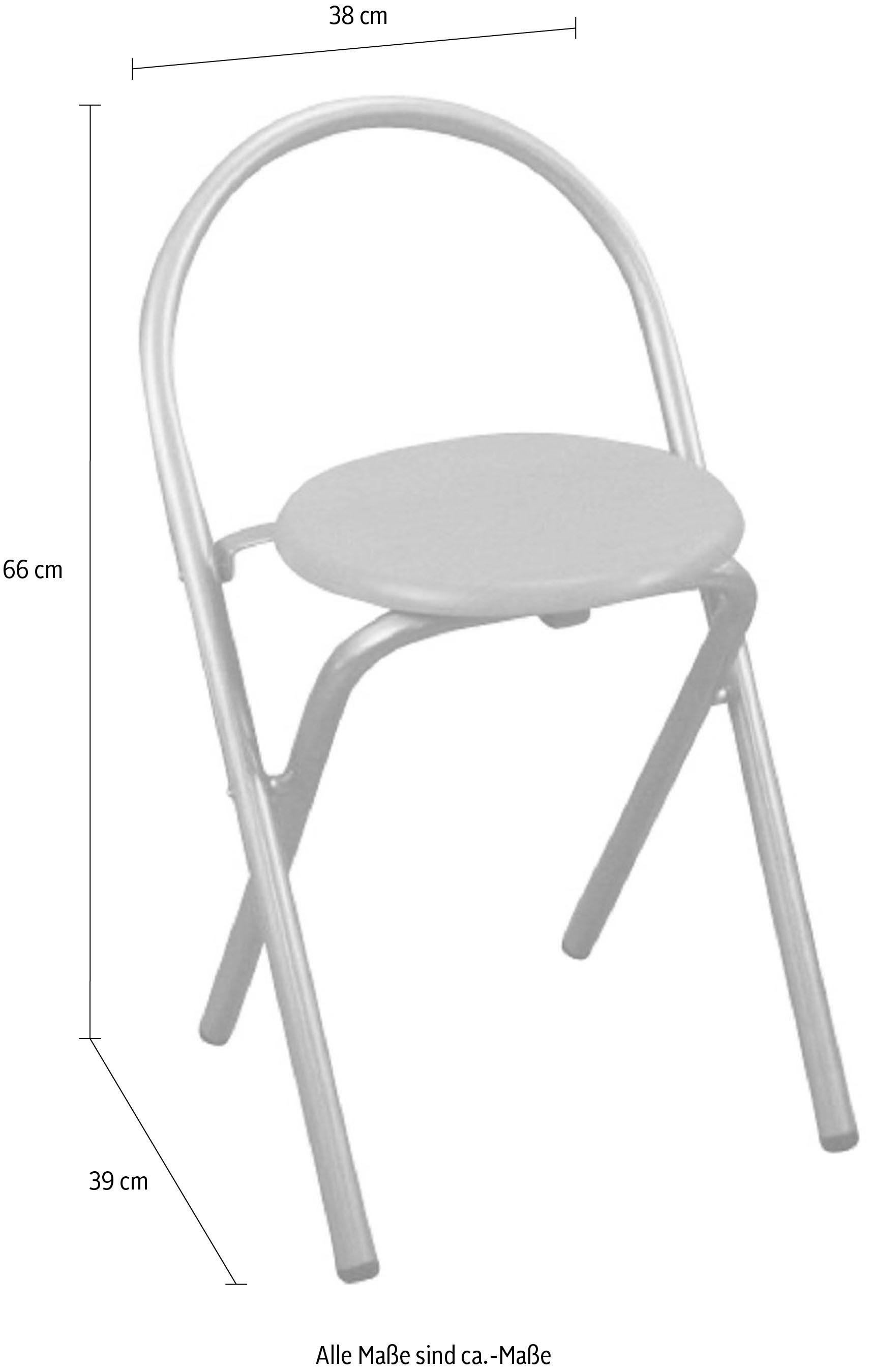 Thumbnail - Home affaire Klappstuhl () aus MDF (2er-Set)