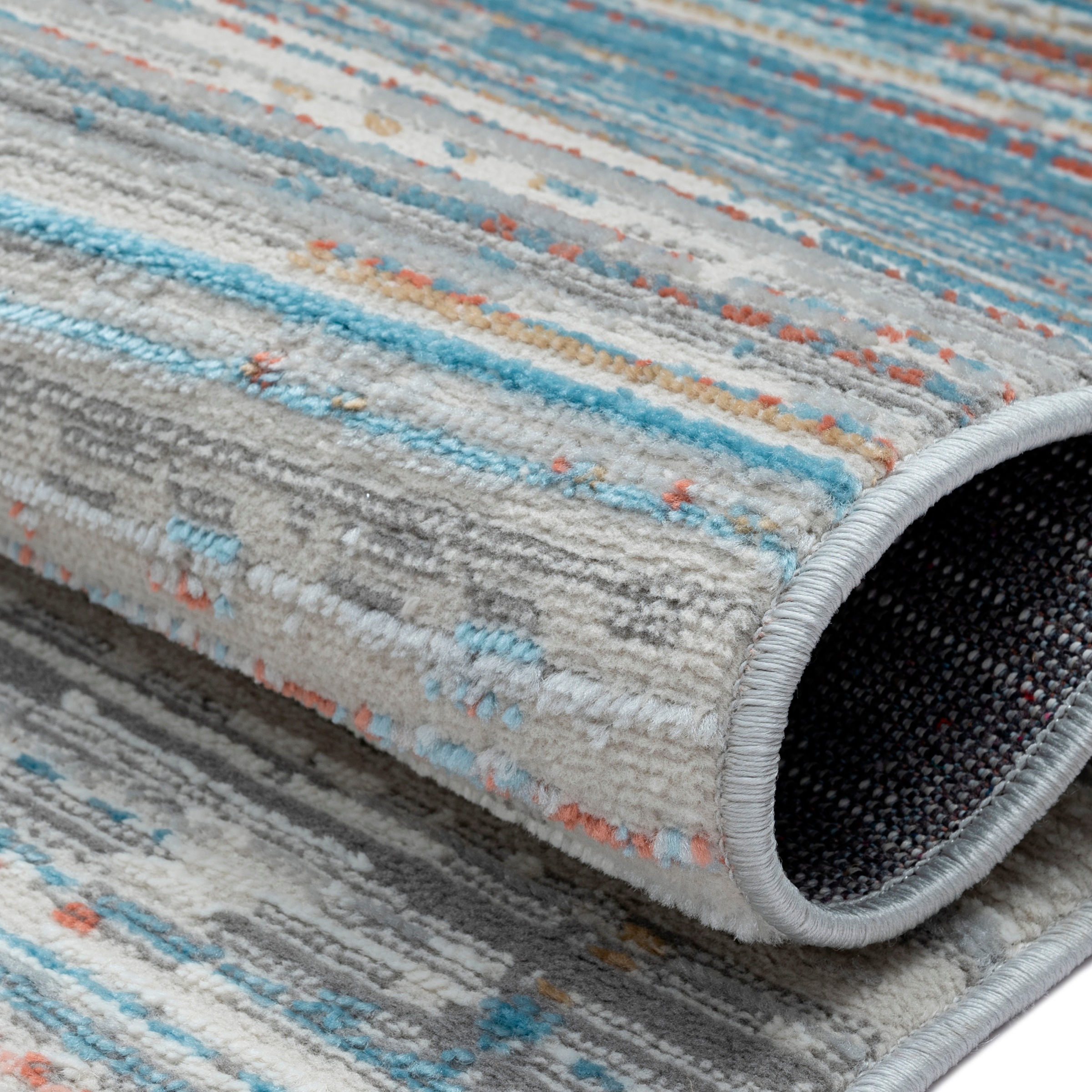 Myflair Möbel & Accessoires Teppich »My Colors«, rechteckig, 8 mm Höhe, Kurzflor, Retro-Design, besonders weich durch Microfaser