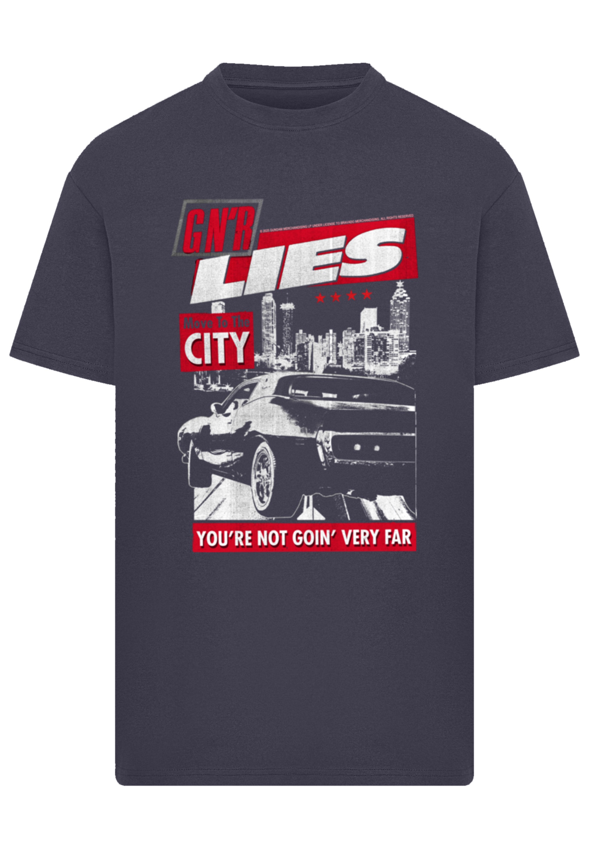 F4NT4STIC T-Shirt "Guns N Roses Lies City Rock Music" Premium Qualität günstig online kaufen