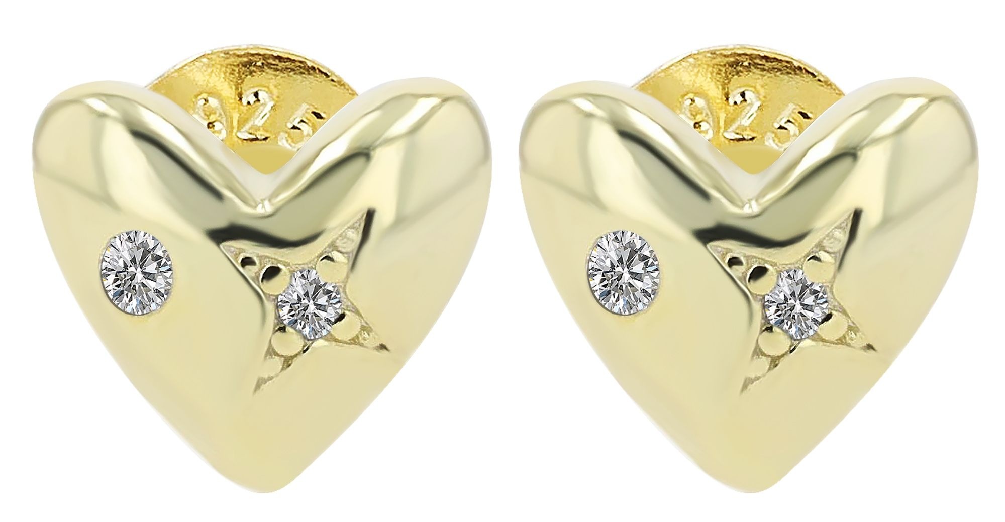 Adelia´s Paar Ohrhänger "Damen Ohrringe – Ohrstecker aus 925 Silber mit Zir günstig online kaufen