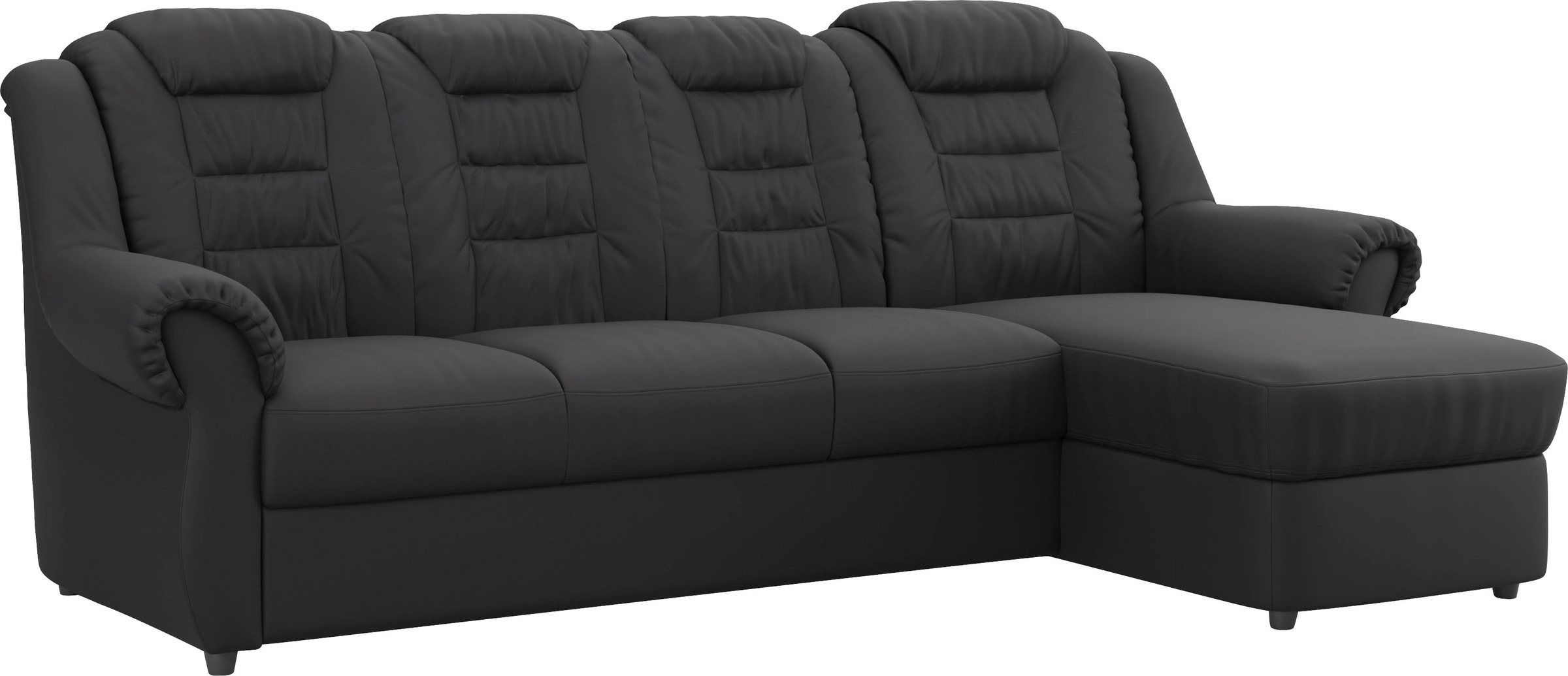 Home affaire Ecksofa »Boston L-Form«, mit hoher Rückenlehne, wahlweise mit Bettfunktion