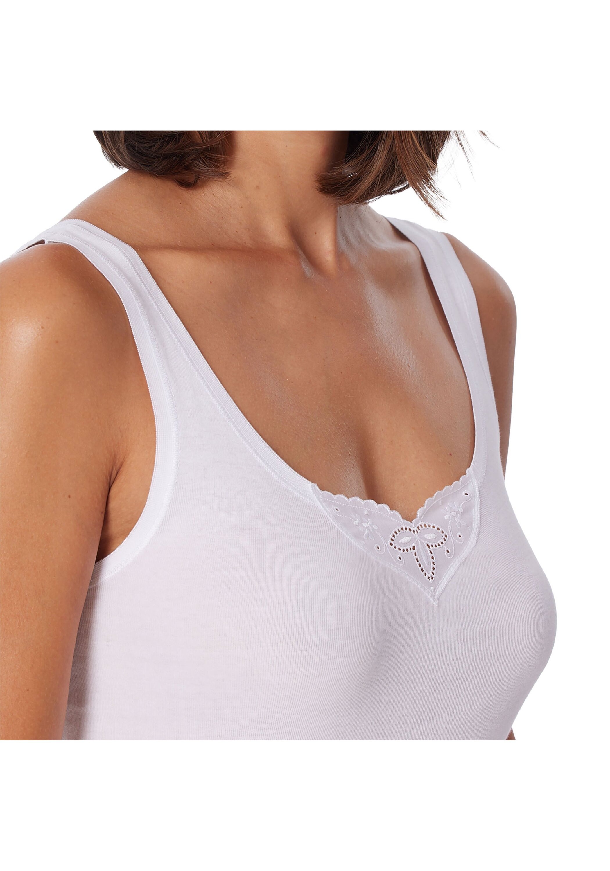 Schiesser Unterhemd »Unterhemd Cotton Essentials 4P 4er Pack«