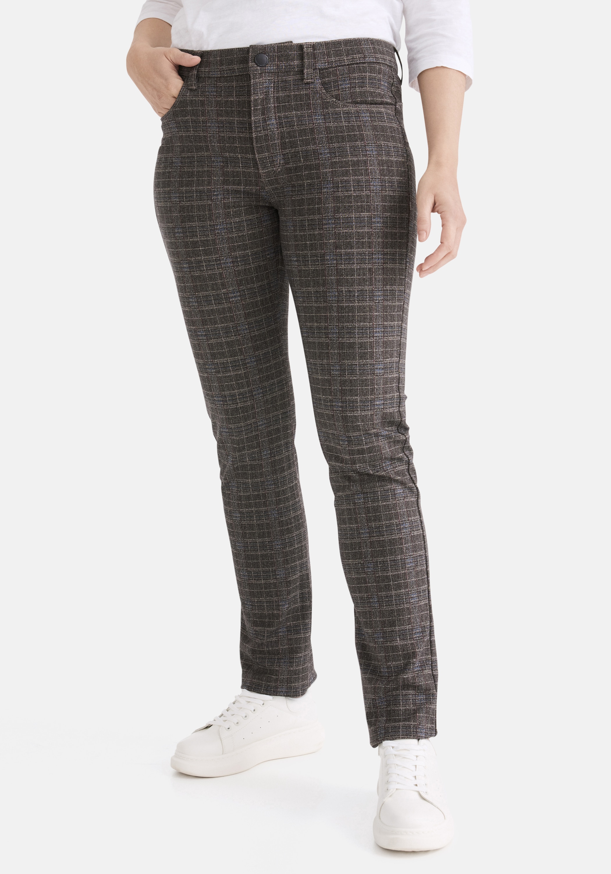 STOOKER WOMEN 5-Pocket-Hose "Milano Jersey Print Magic Shape Fit", Casual P günstig online kaufen
