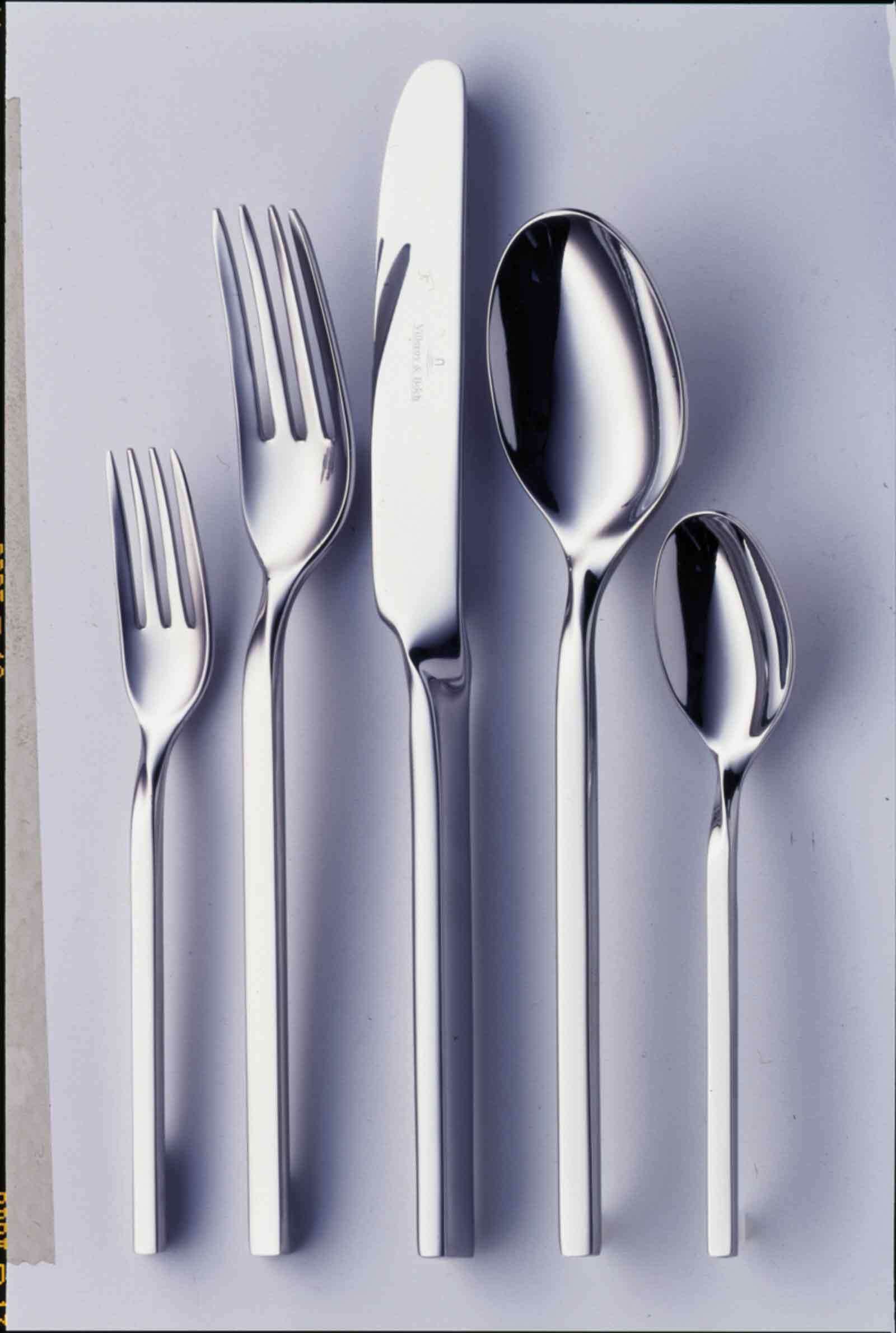 Villeroy & Boch Esslöffel »Espressolöffel NewWave 10,8 cm 6er Set edelstahl« Spülmaschinenfest
