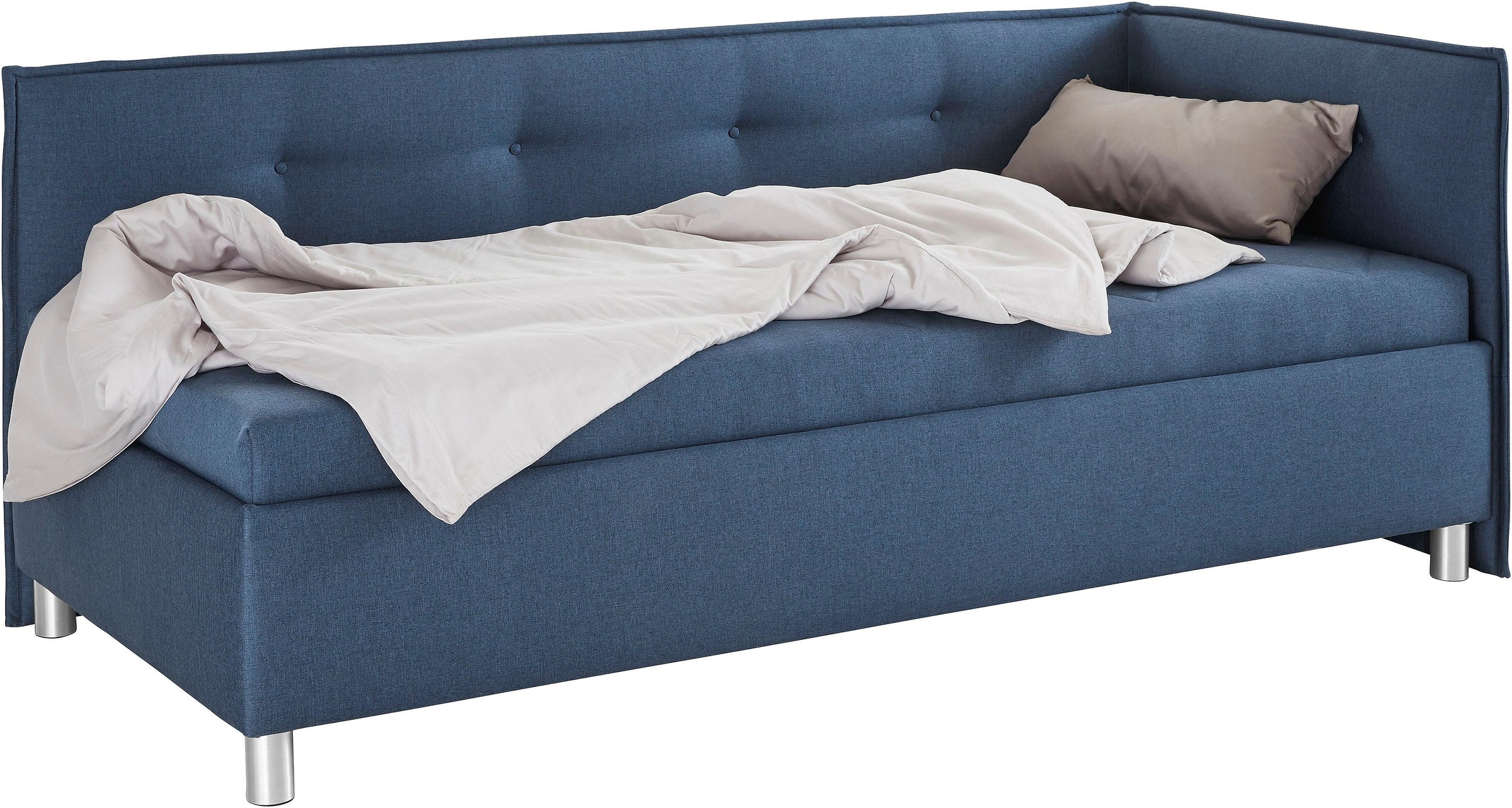 Lit d'appoint MAINTAL, bleu, 89x210cm 6