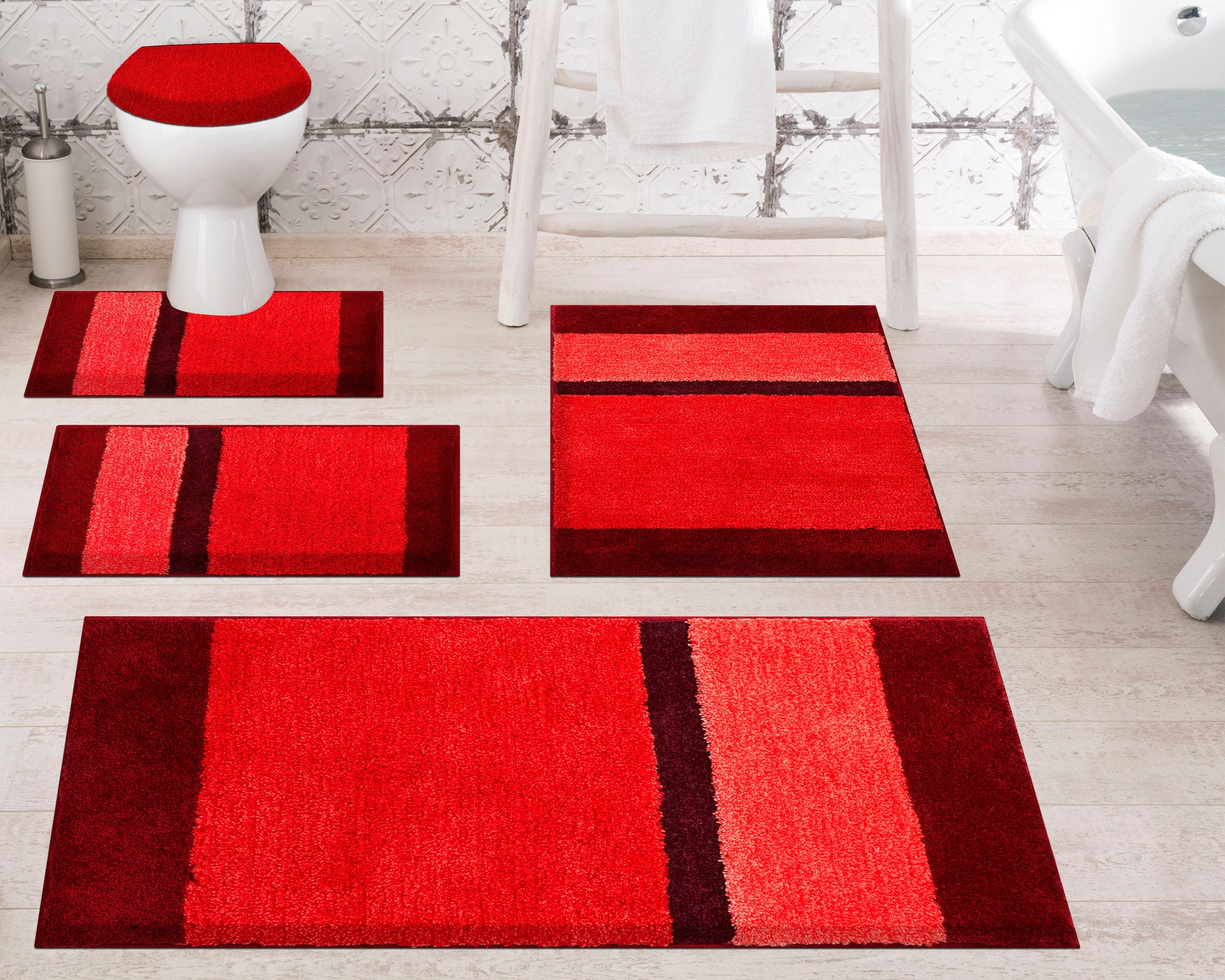 Grund Badematte "Room" Höhe 24 mm rutschhemmend beschichtet fußbodenheizung günstig online kaufen