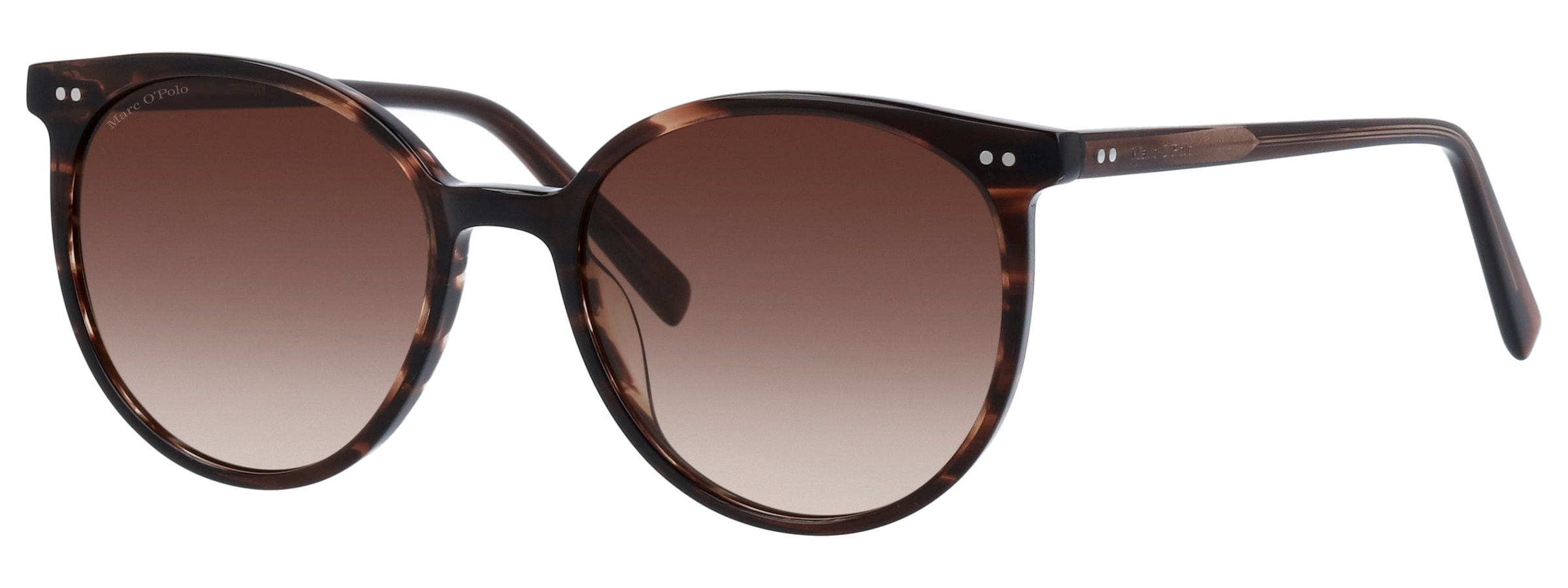 Marc OPolo Sonnenbrille "Modell 506164", Form Panto, Logoschriftzug auf Büg günstig online kaufen