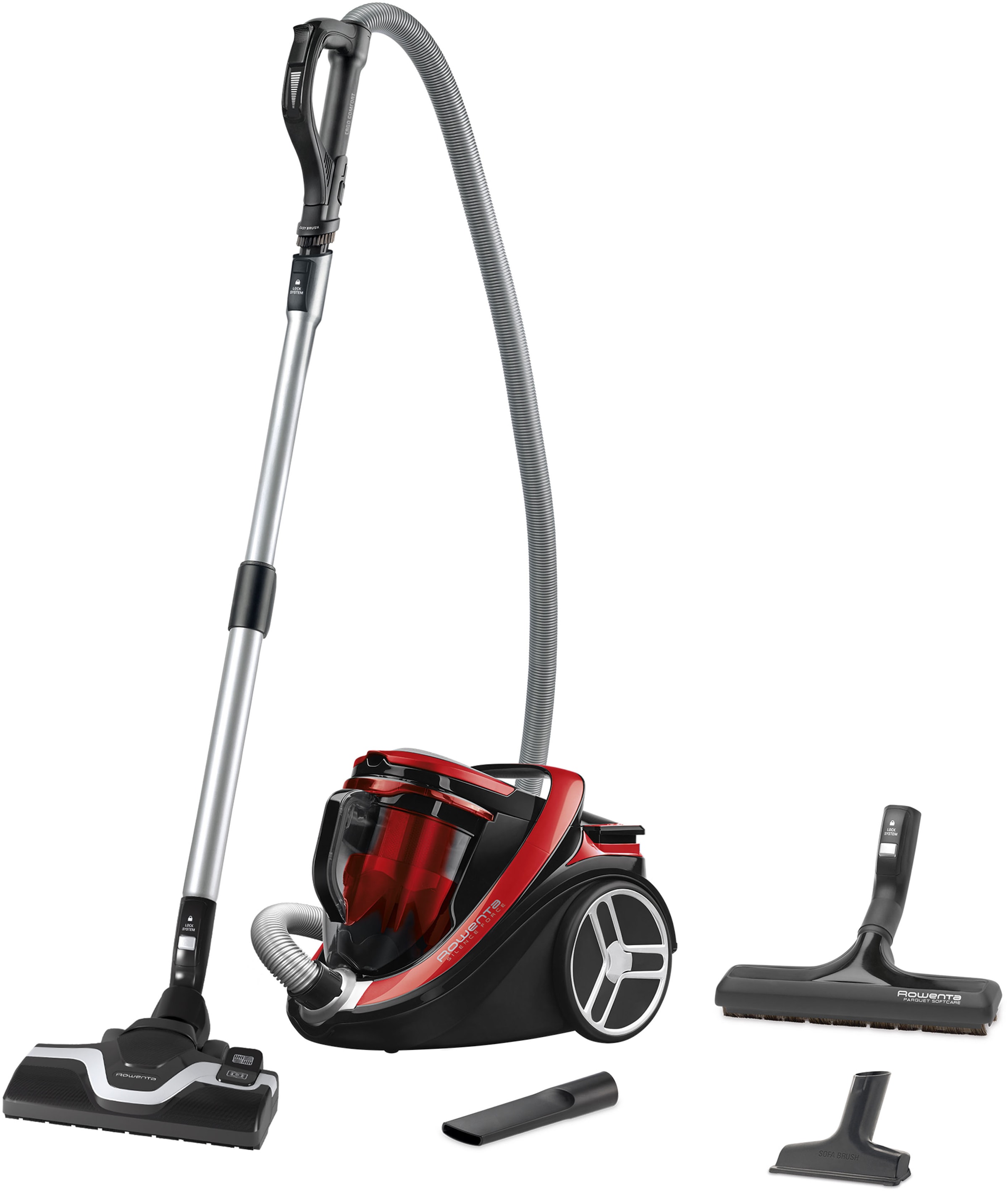 Rowenta Bodenstaubsauger »RO7649 Silence Force Cyclonic«, 550 W, beutellos, Vacuum-Cleaner; Sehr Leise; 2,5L Staubvolumen; Tierhaar; Auto