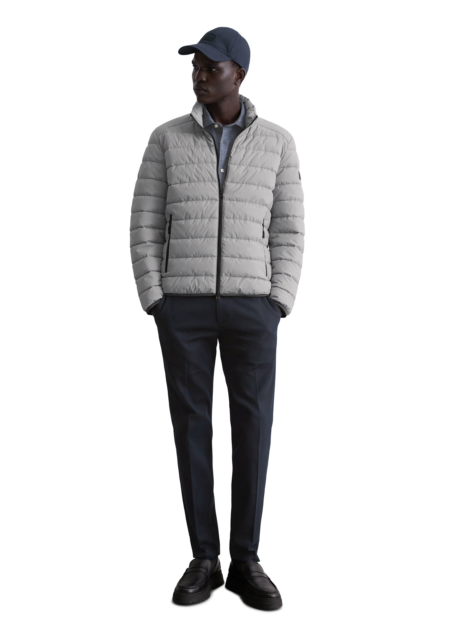 Marc O'Polo Outdoorjacke »in leichter, wasserabweisender Qualität«, ohne Kapuze