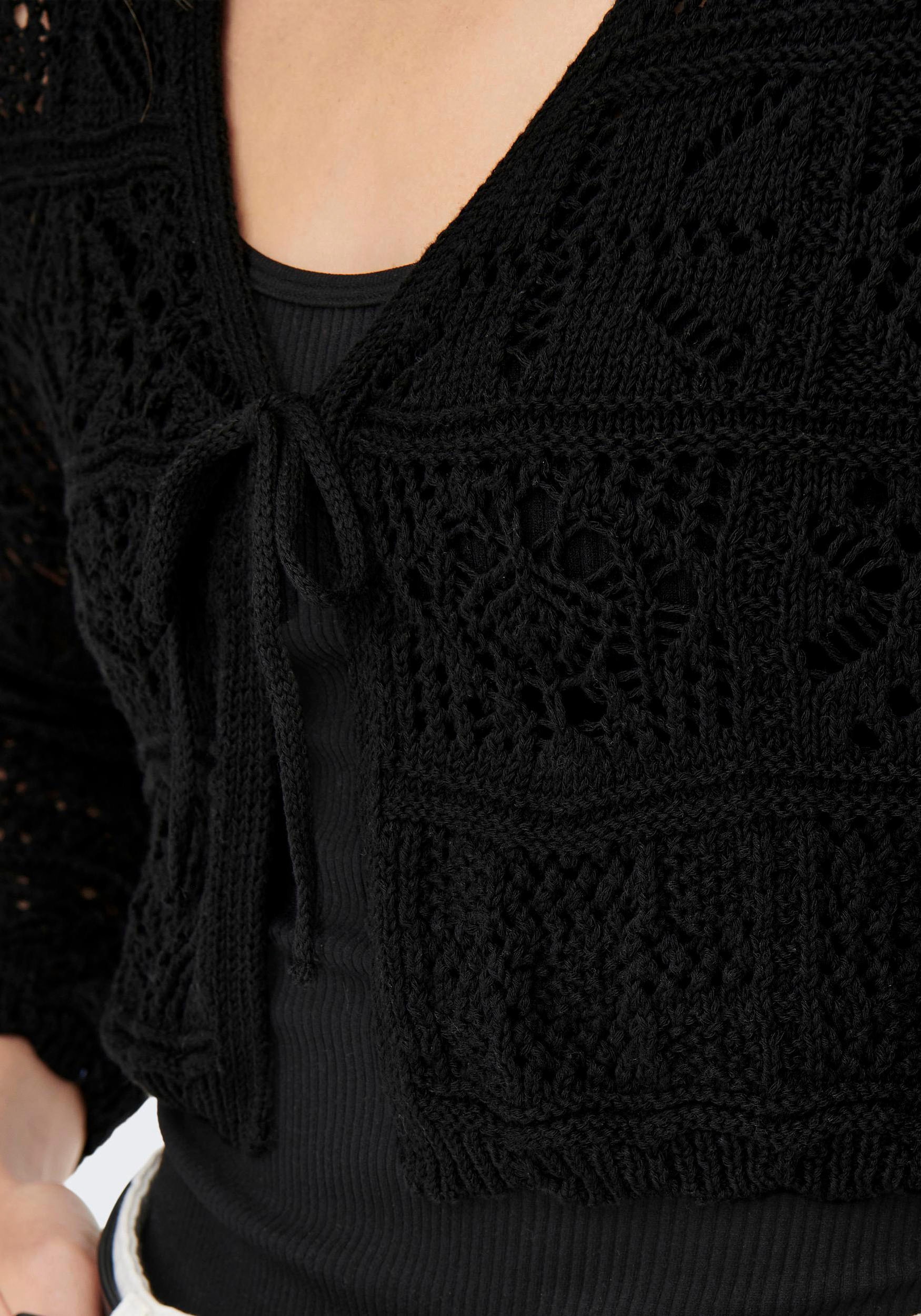 ONLY Strickjacke »ONLBEACH LIFE 7/8 O-N CARDIGAN KNT NOOS«