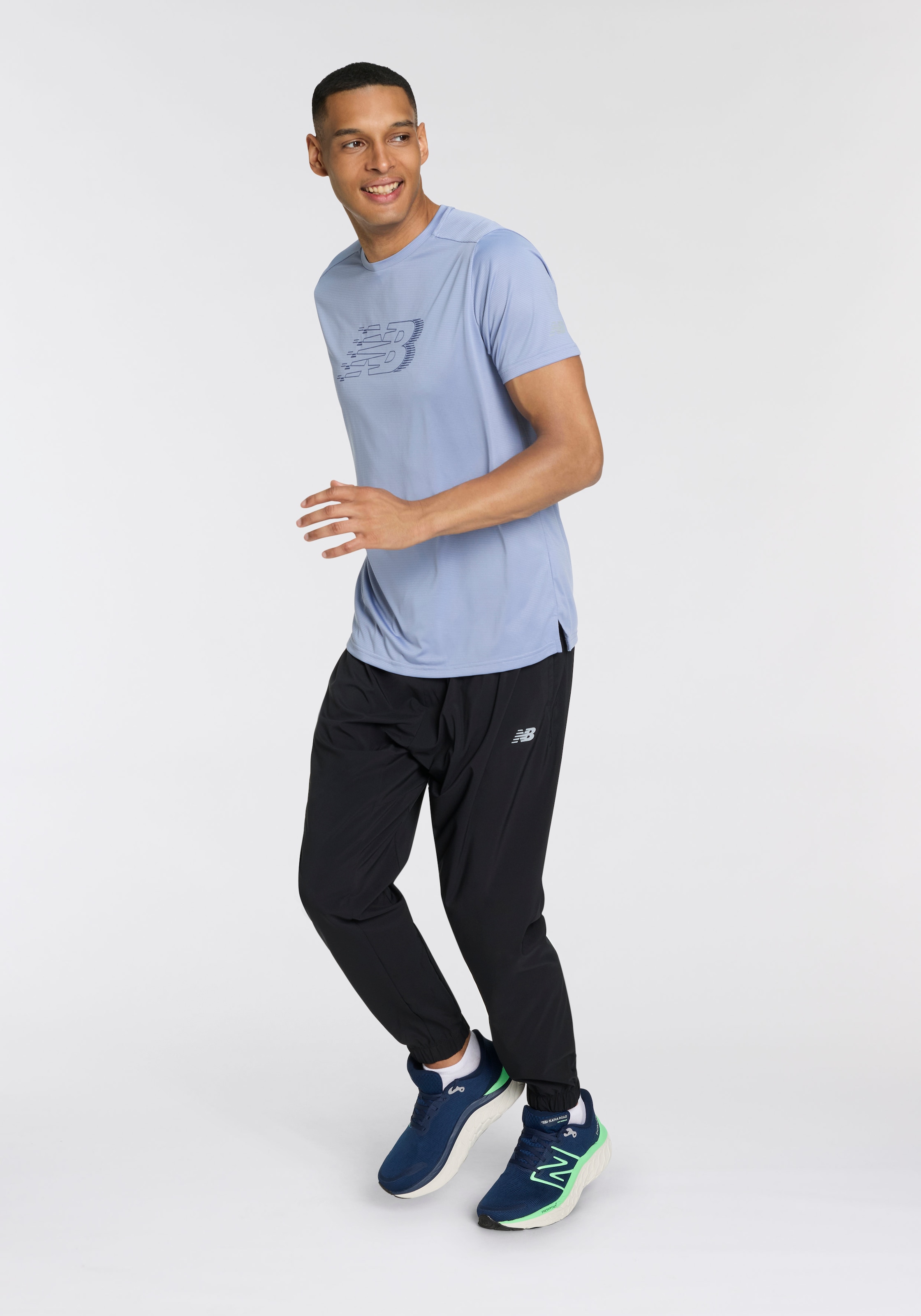 New Balance Laufshirt »Sport Essentials Printed Run T-Shirt«