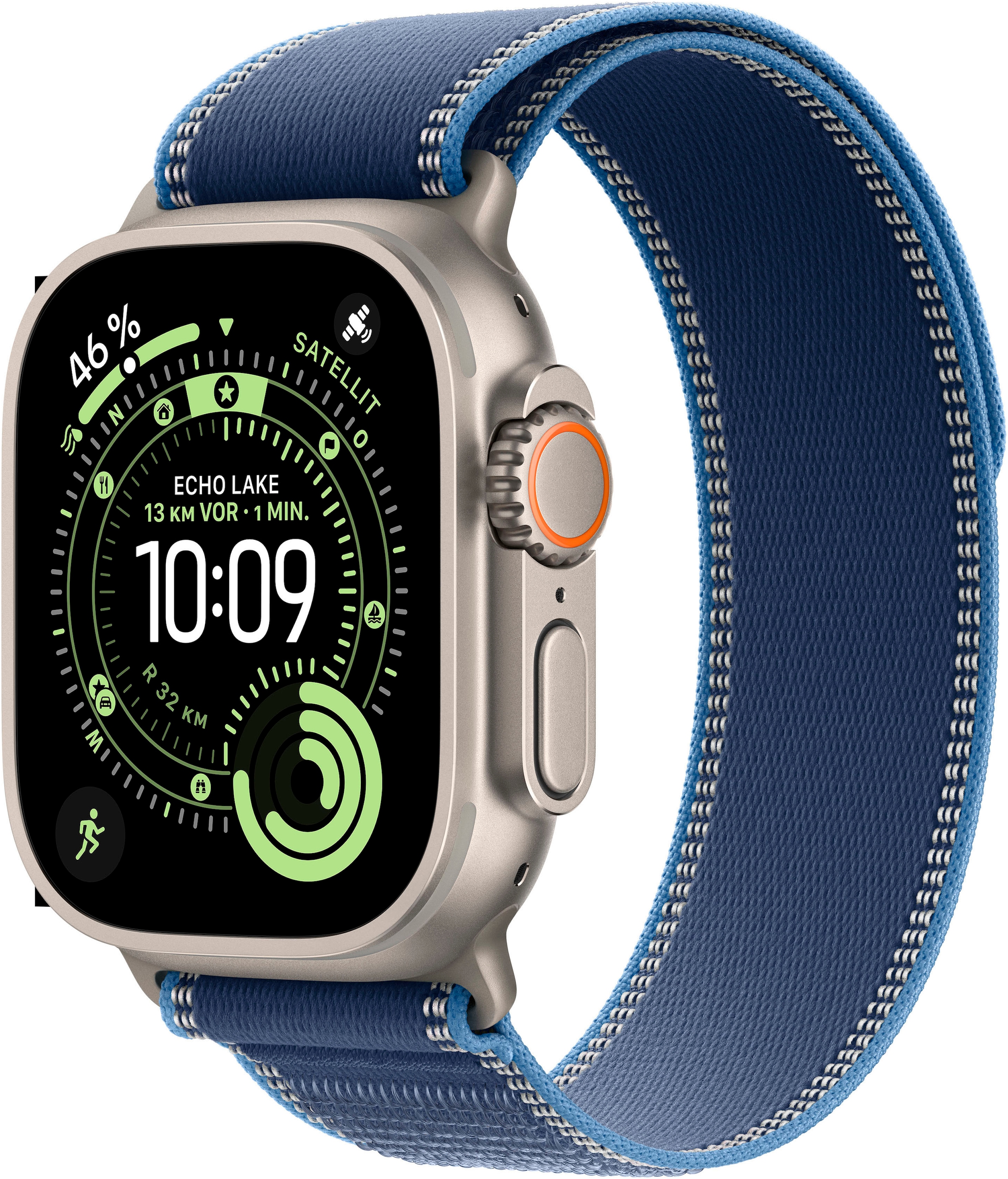 APPLE Smartwatch "Watch Ultra 3 GPS + Cellular 49mm", 49, Cellular, S/M, Trail Loopnatural, Smartwatches