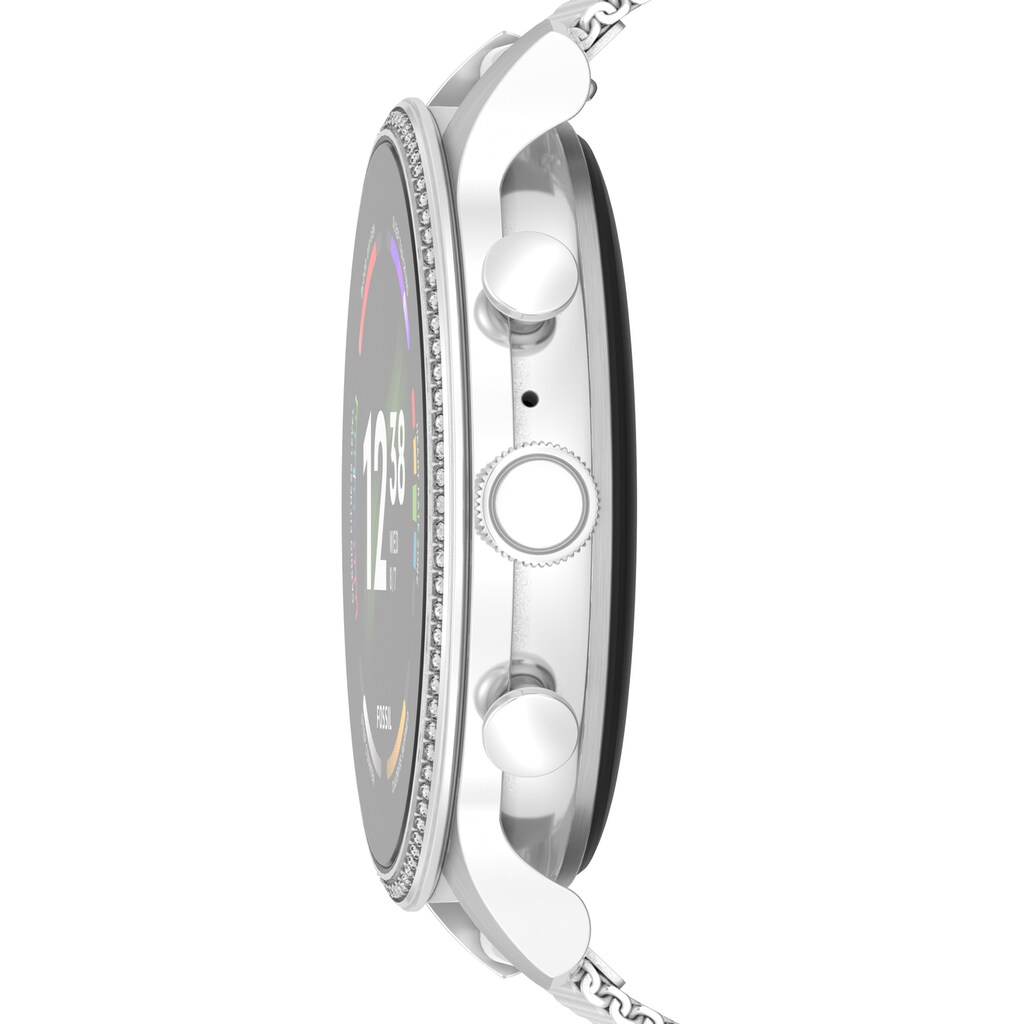 Damenmode Uhren Fossil Smartwatches Smartwatch »FTW6083«, (Wear OS by Google) silberfarben Damenmode Uhren Fossil Smartwatches Smartwatch »FTW6083«, (Wear OS by Google) silberfarben