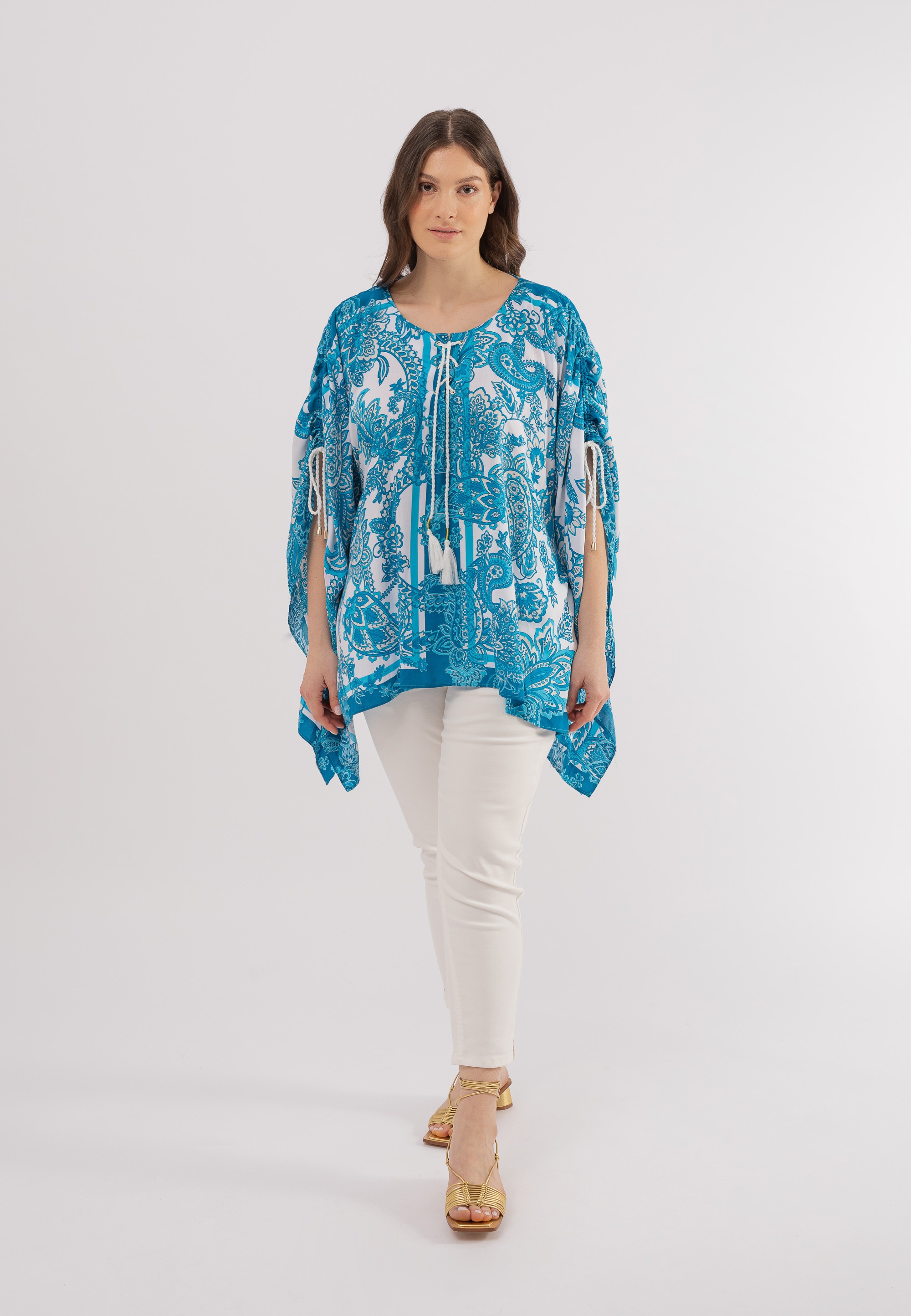 October Tunika, mit trendigem Allover-Print